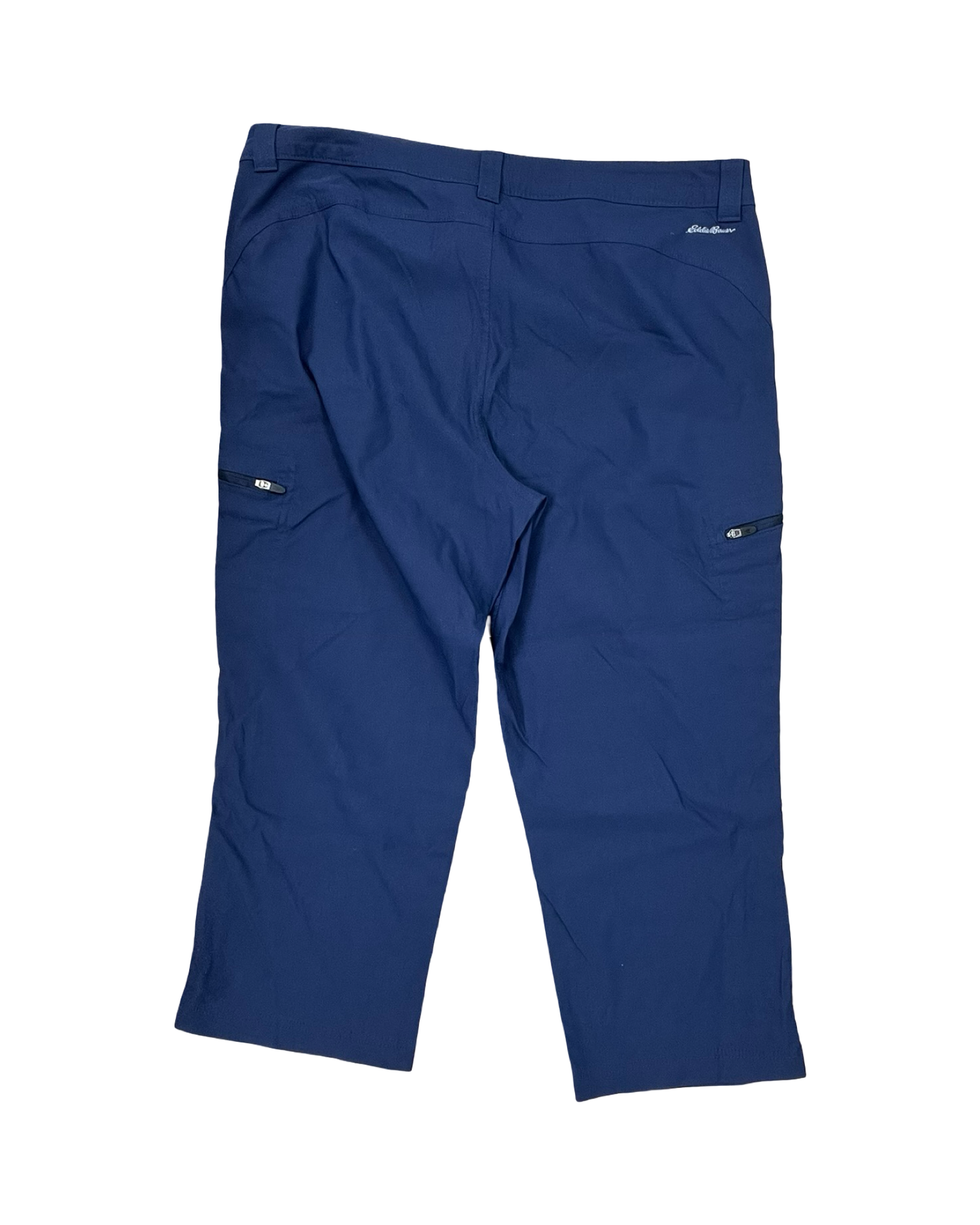 Athletic Pants By Eddie Bauer In Navy, Size:12