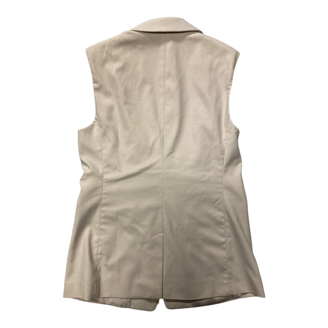 Vest Other By Banana Republic In Cream, Size:10
