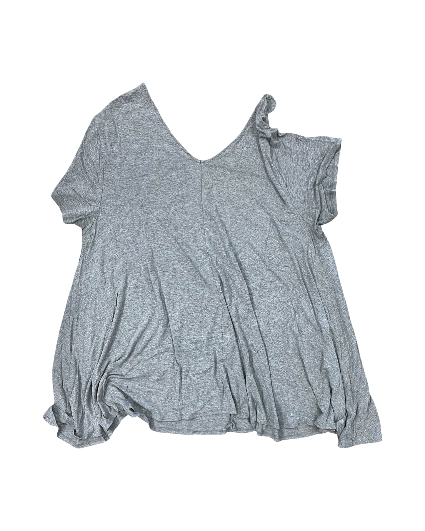 Top Ss By Grace Elements In Grey, Size:1X