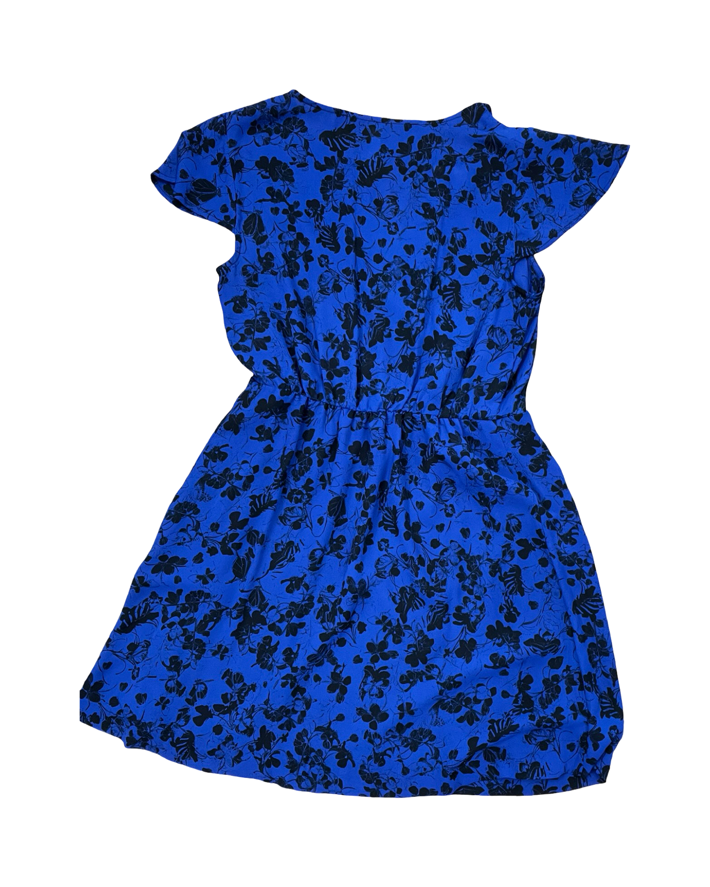 Dress Casual Midi By Kensie In Black & Blue, Size:S