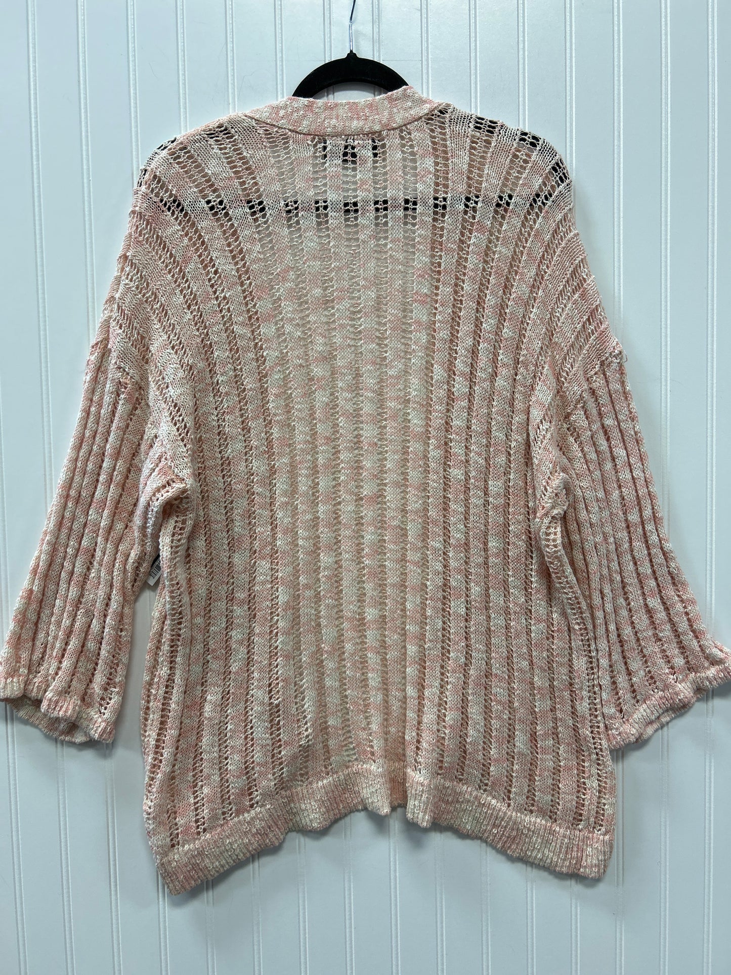 Cardigan By Lane Bryant In Pink, Size:2X
