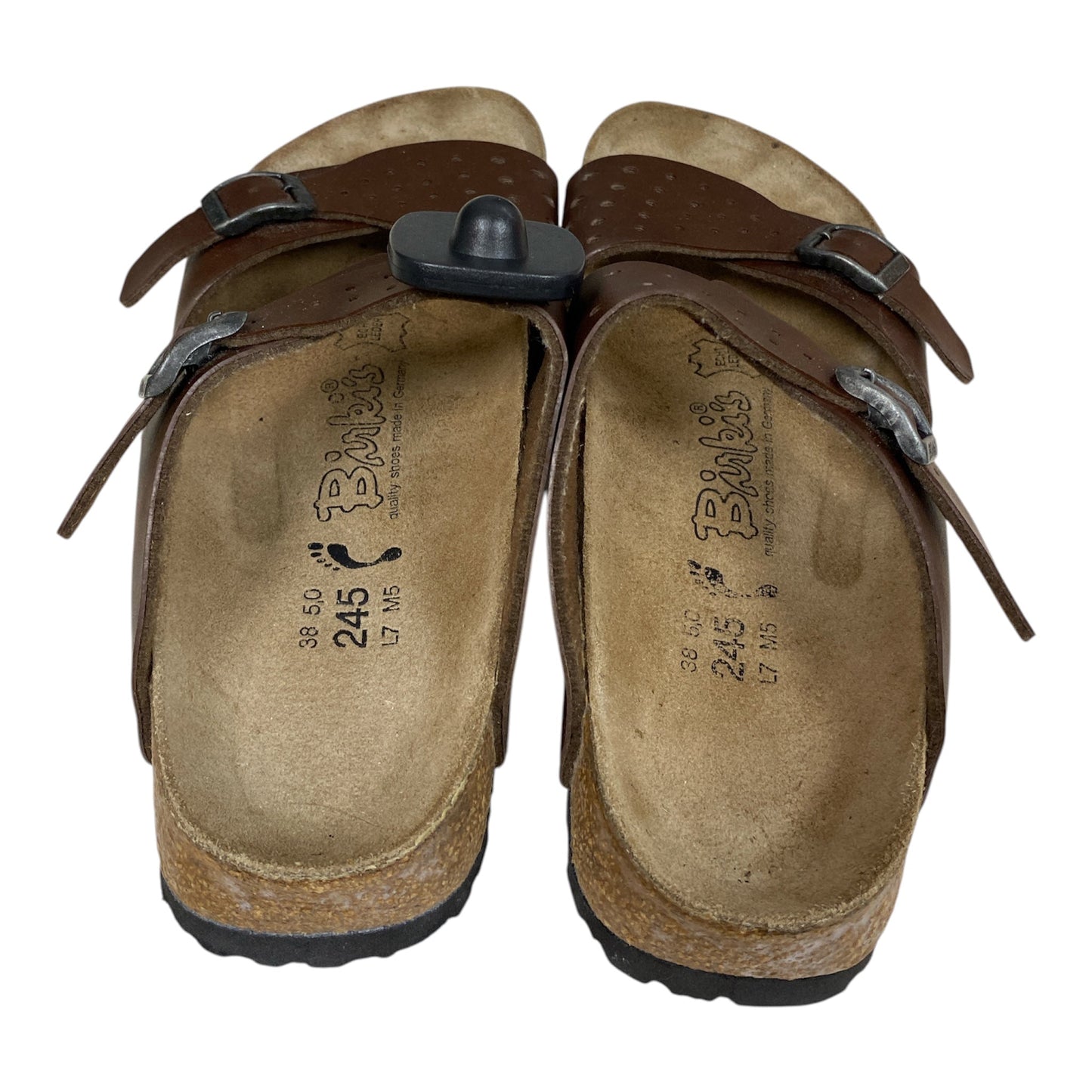 Sandals Designer By Birkenstock In Brown, Size:7