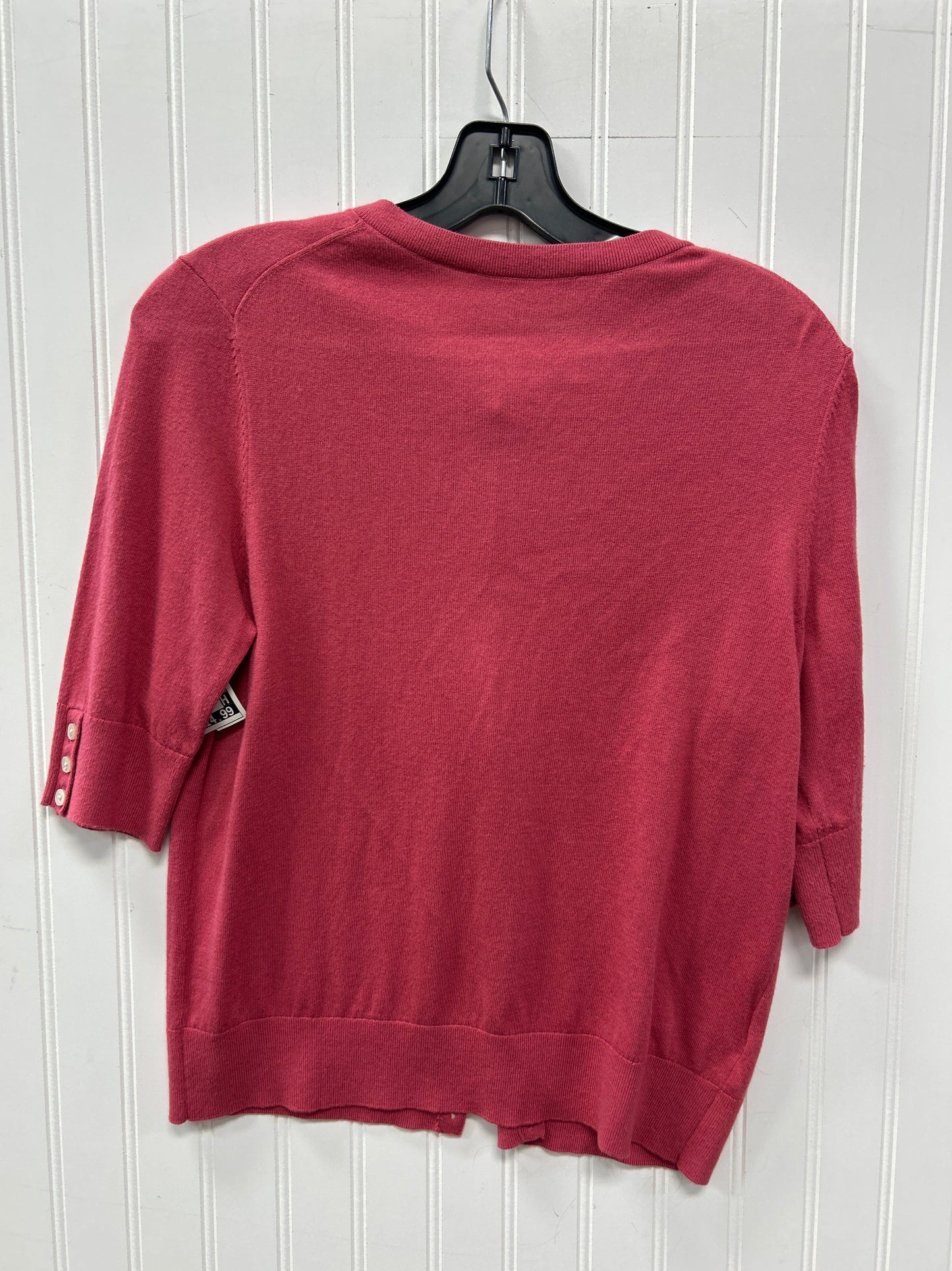 Blouse Ss By Loft In Red, Size:S