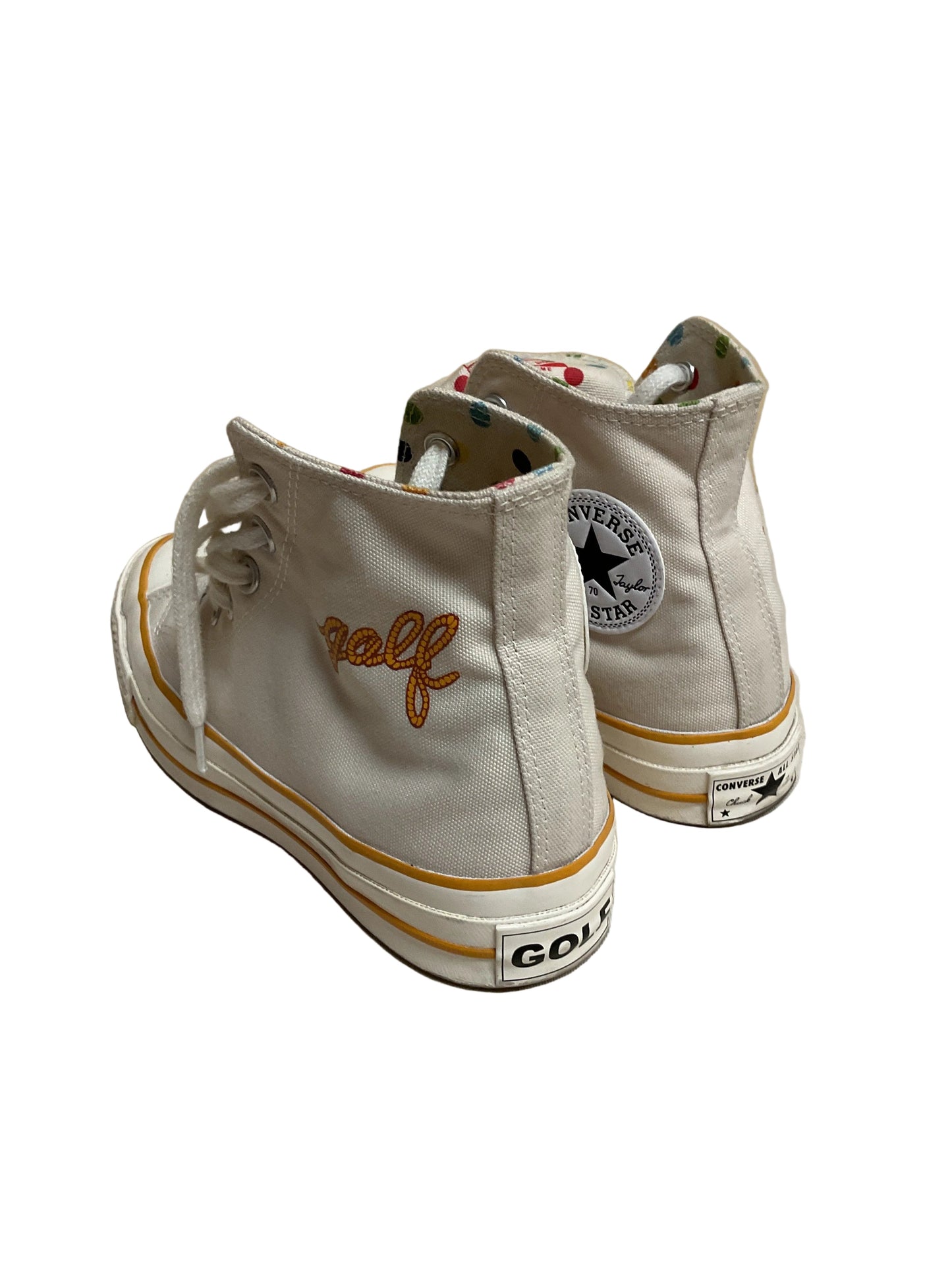 Shoes Sneakers By Converse In Tan & White, Size:7