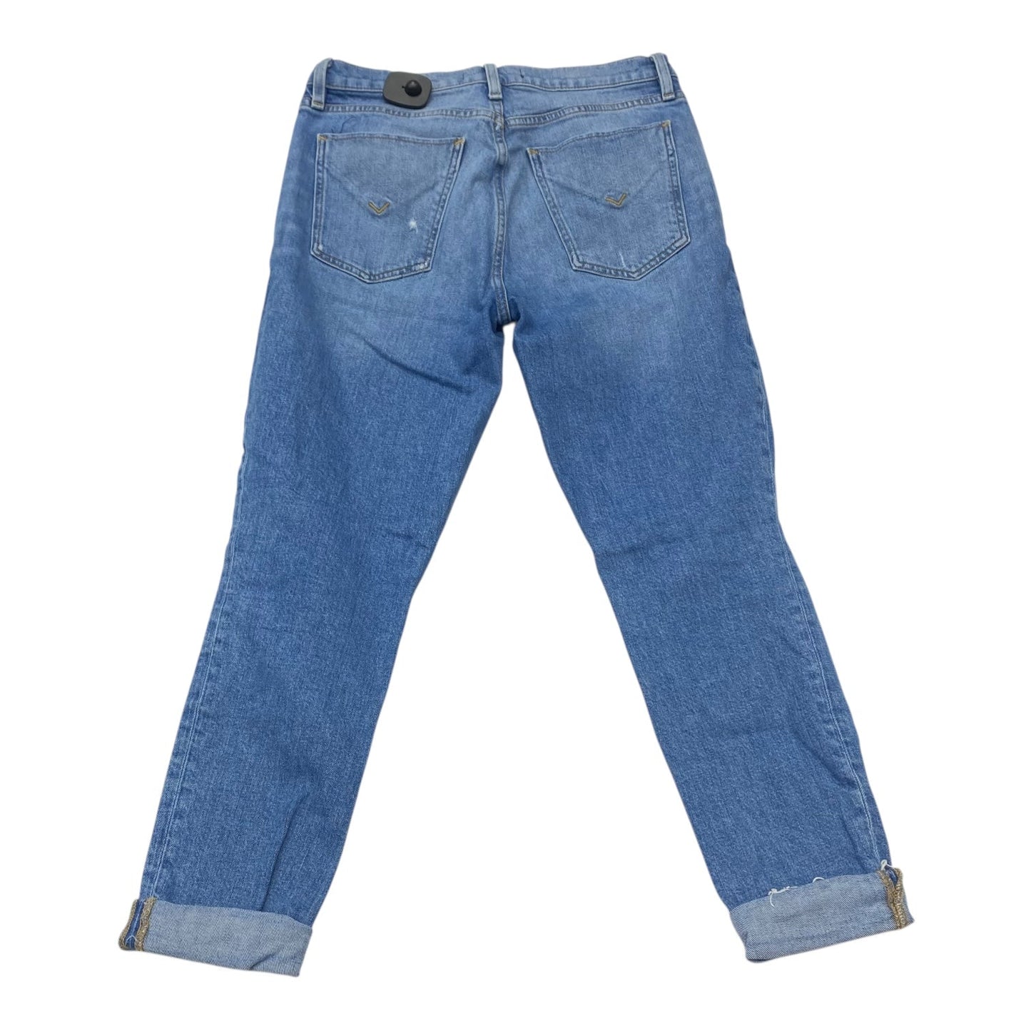 Jeans Cropped By Hudson In Blue Denim, Size:6