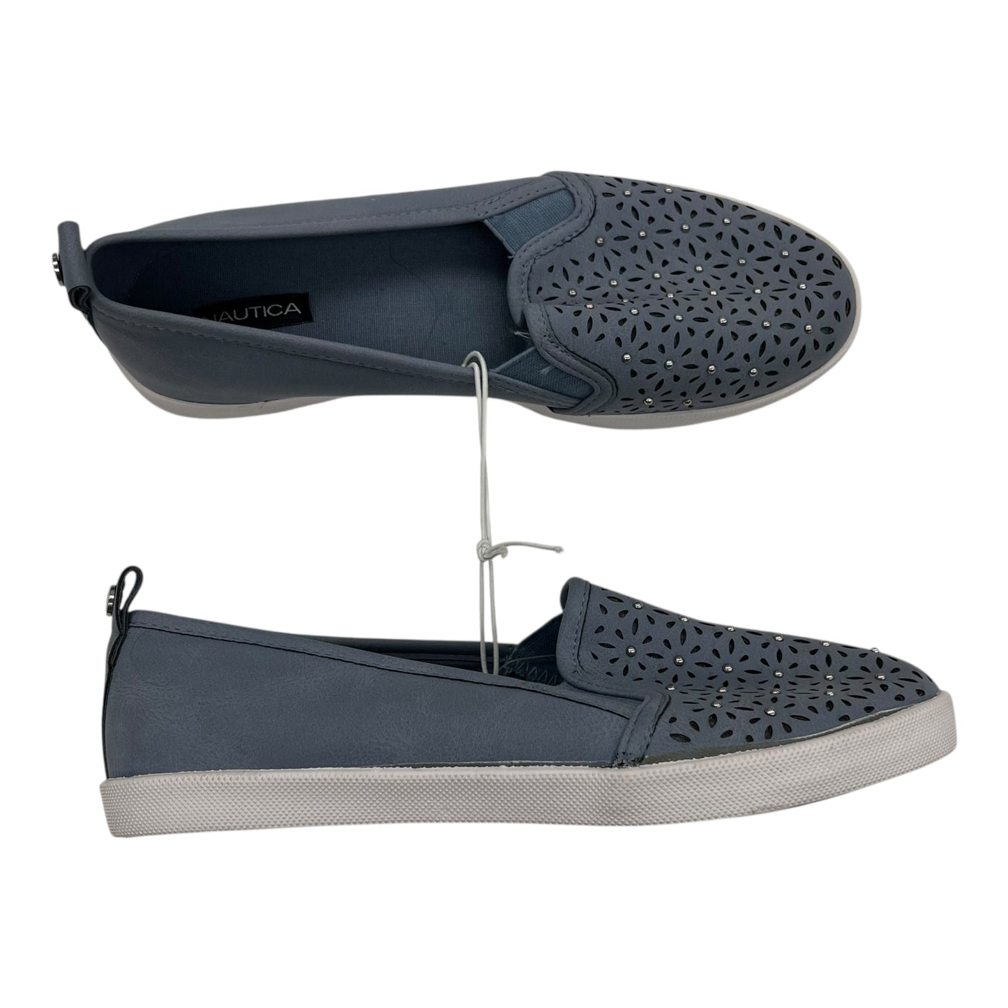 Shoes Flats By Nautica In Blue, Size:7.5