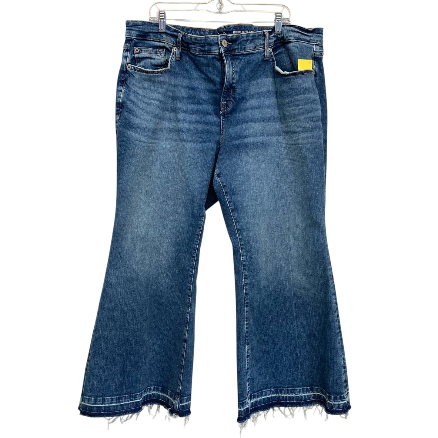 Jeans Wide Leg By Torrid In Blue Denim, Size:22