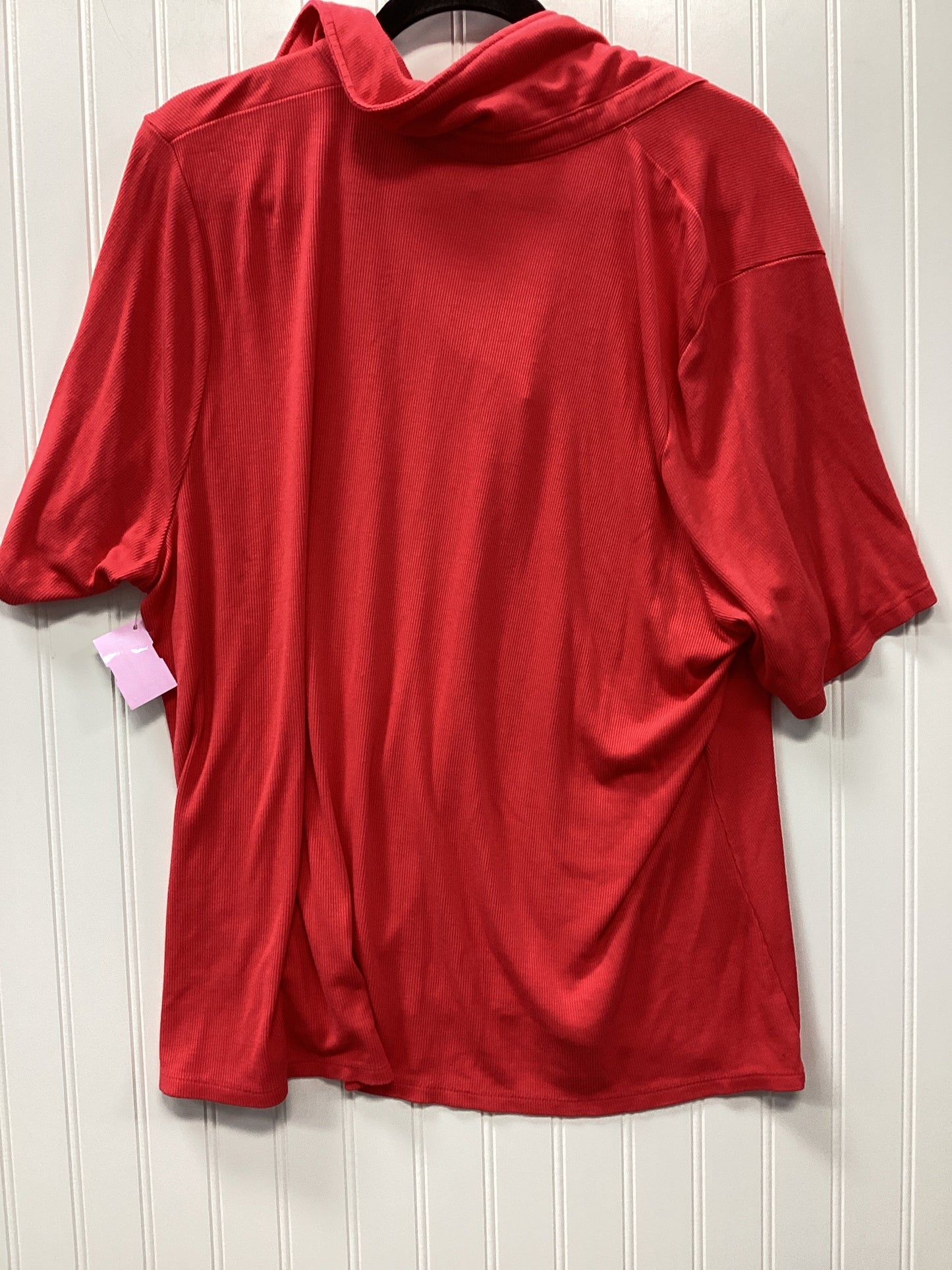 Top Ss By Ava & Viv In Pink, Size:2X