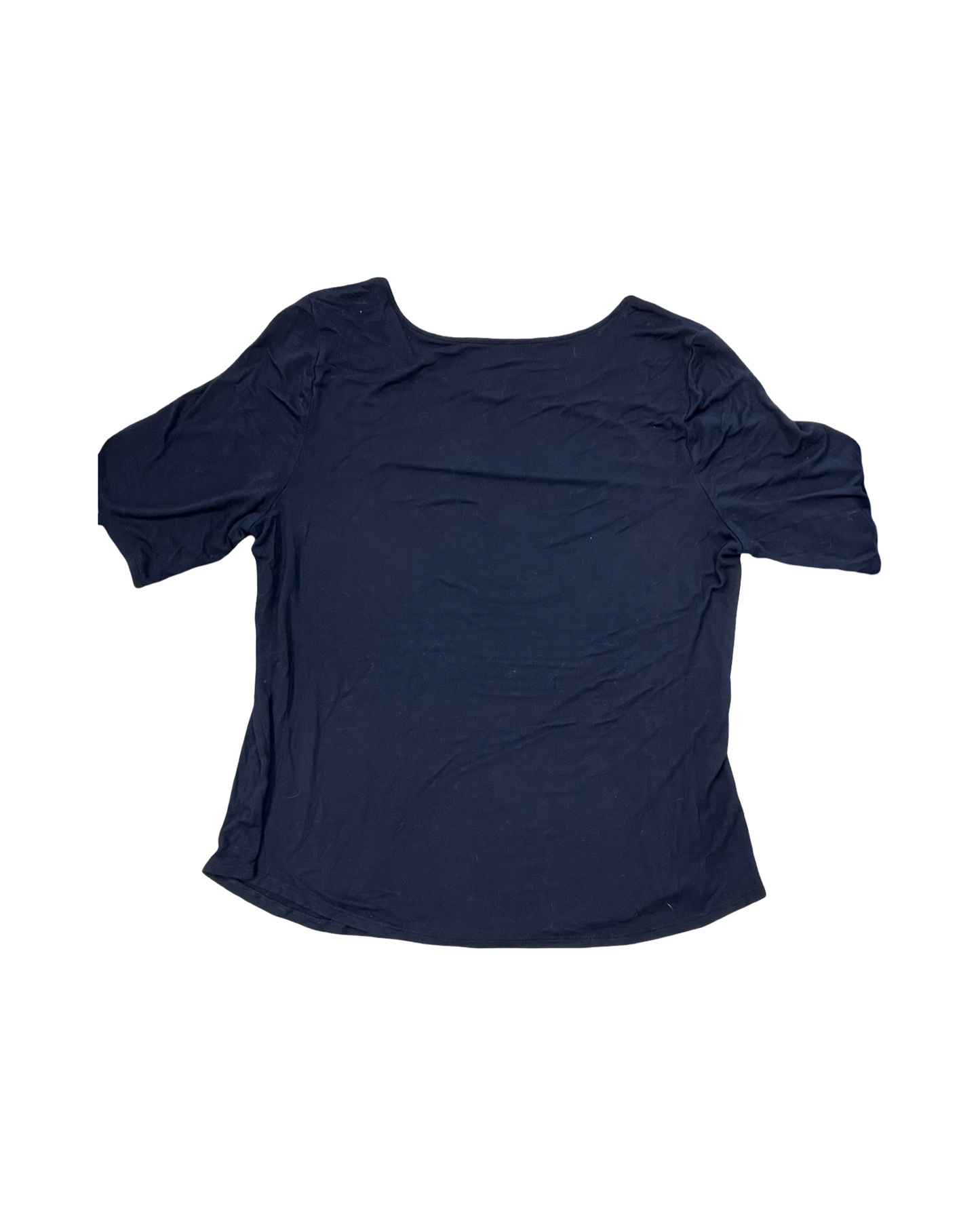 Top Ss Basic By Apt 9 In Black, Size:1X