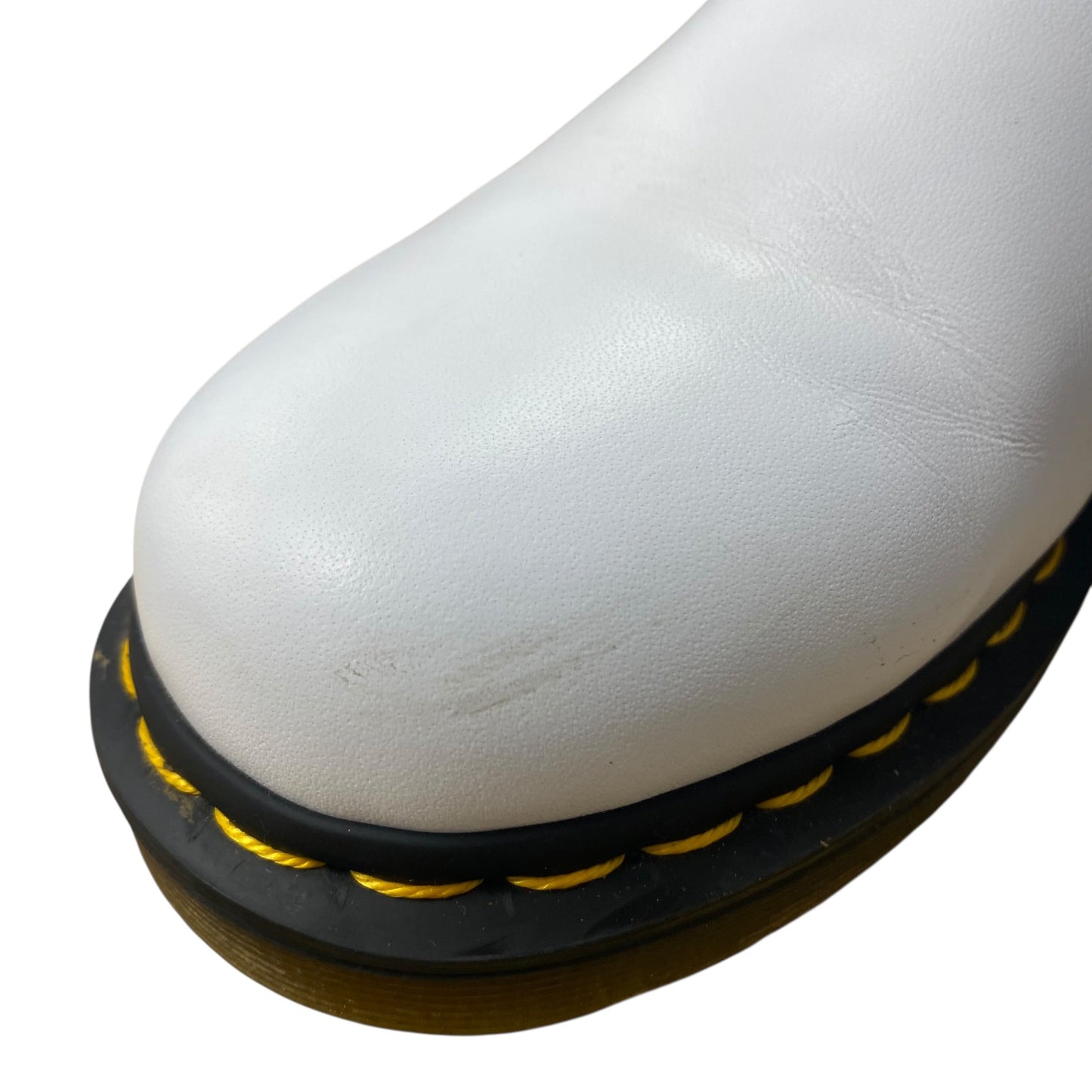 Boots Ankle Flats By Dr Martens In White, Size:10