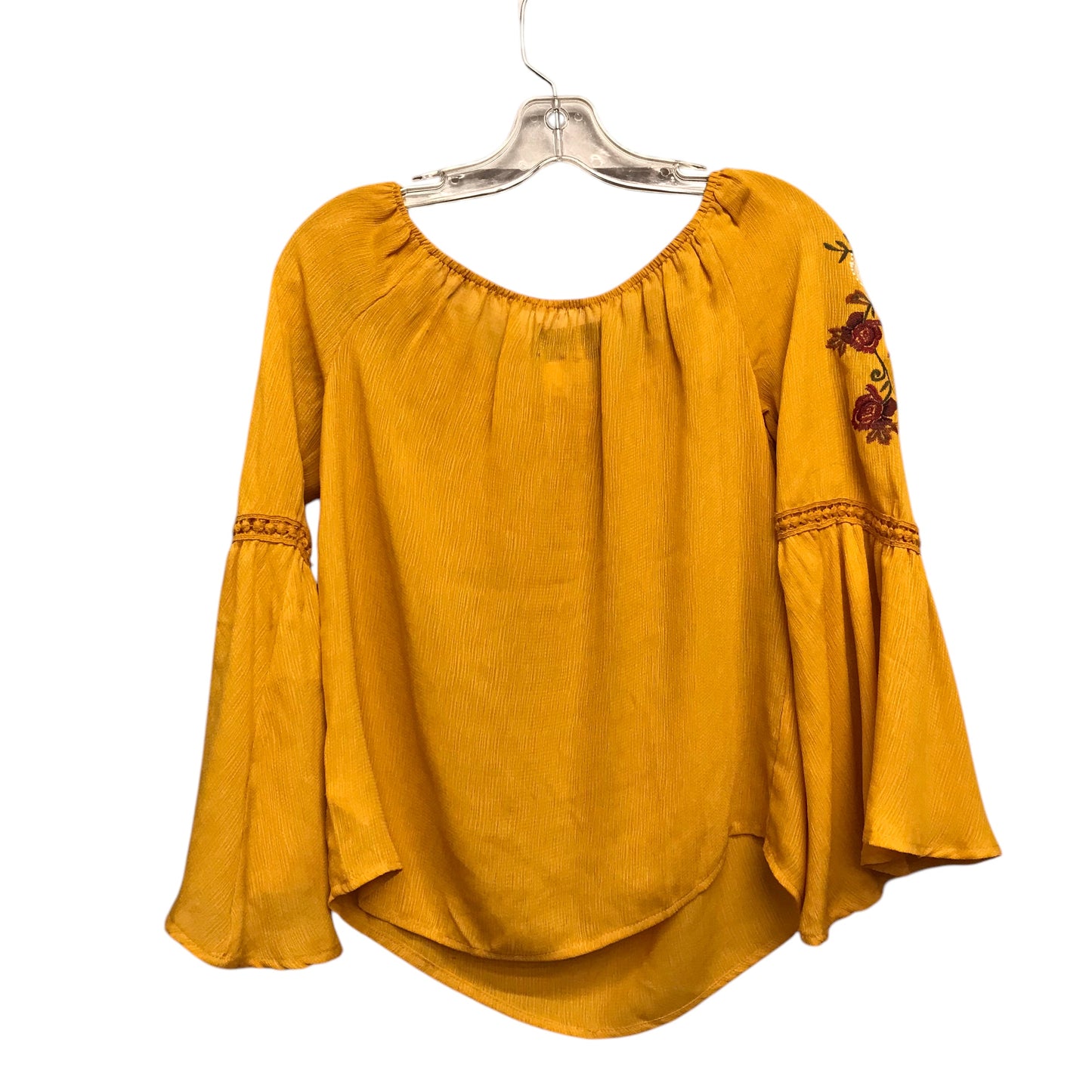 Top Ls By Blue Rain In Yellow, Size:S