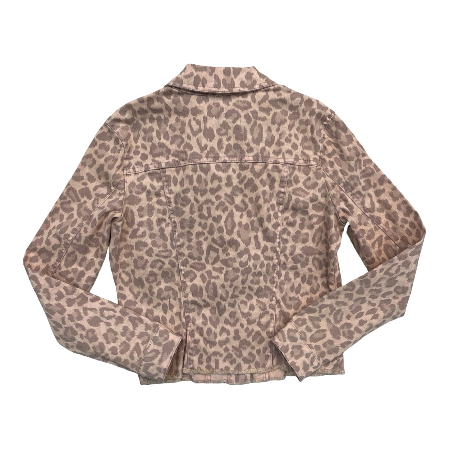 Jacket Denim By Kut In Animal Print, Size:S