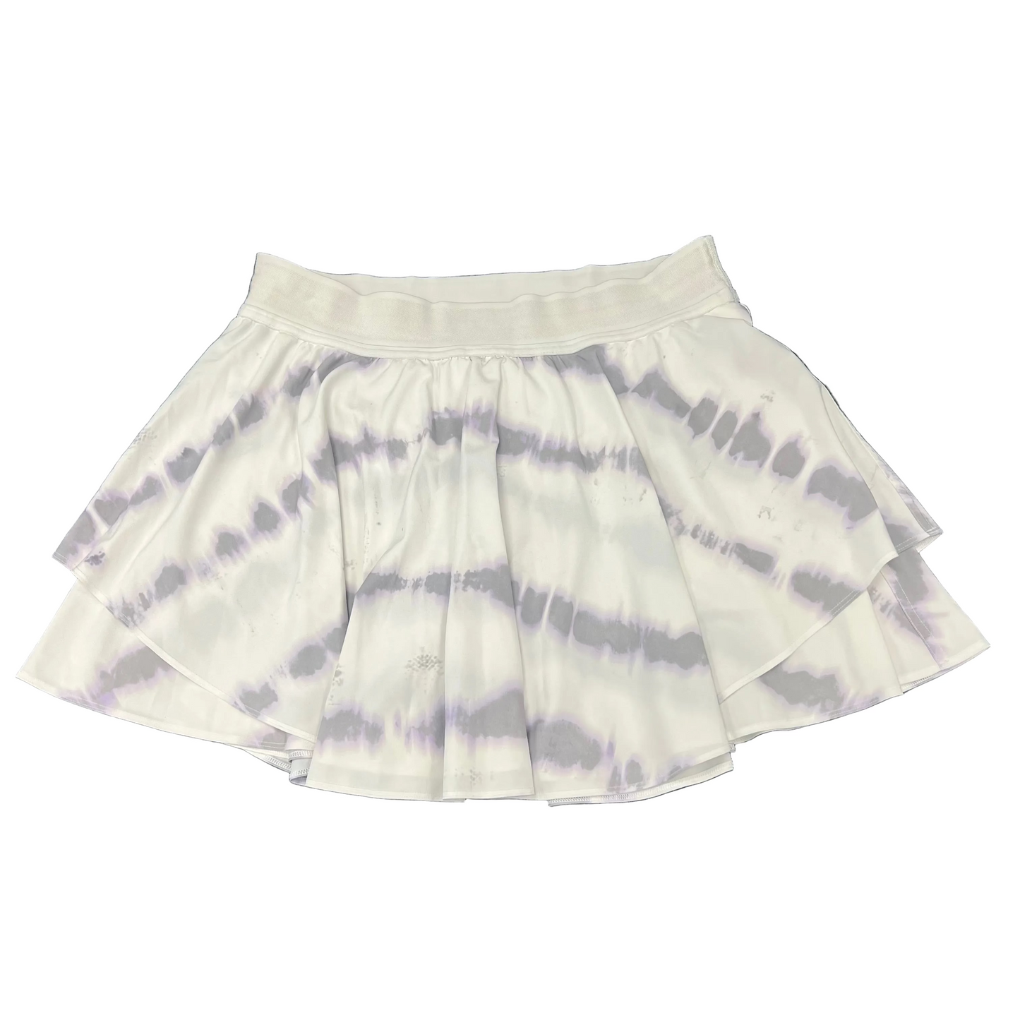 Athletic Skort By Lululemon In Purple & White, Size: L
