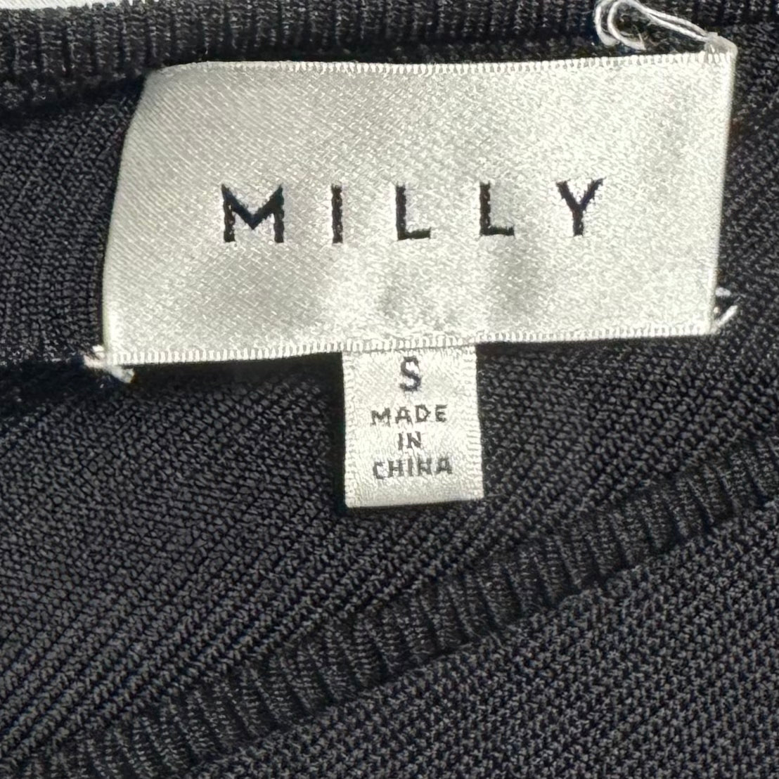 Knit Layered Dress Designer By Milly In Black, Size: S