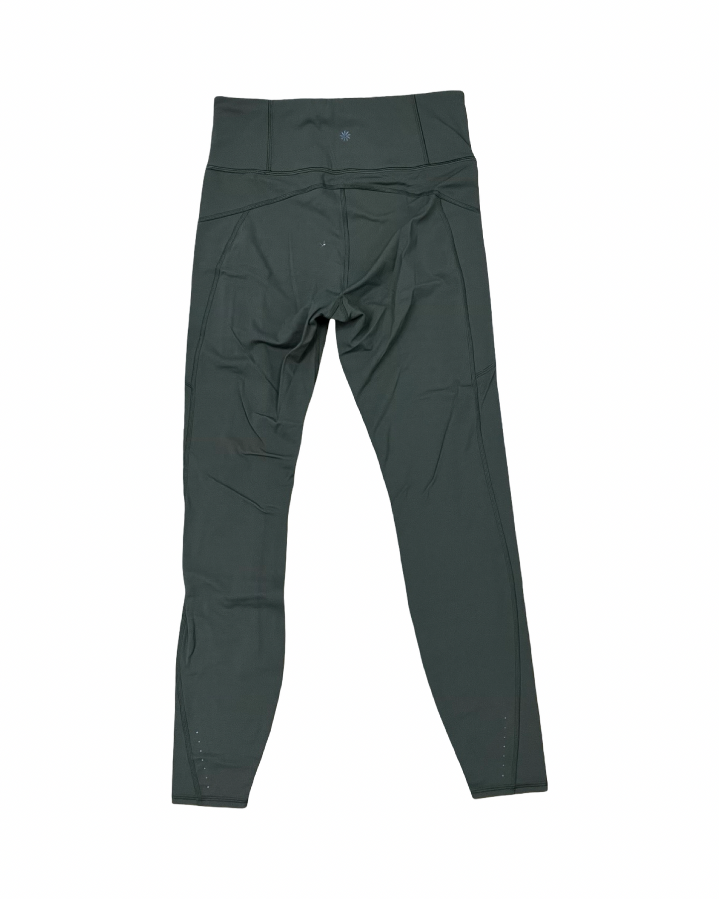 Athletic Leggings By Athleta In Green, Size:M