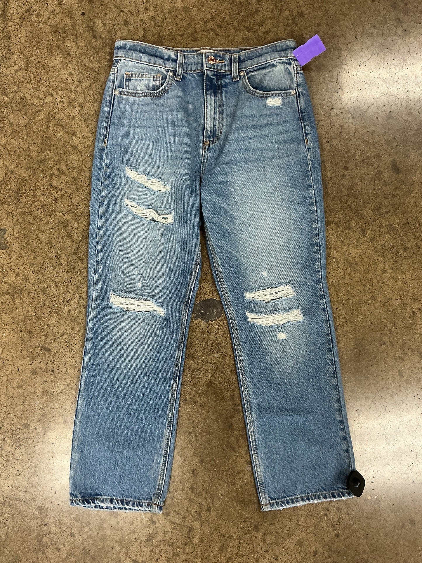 Jeans Straight By Sneak Peek In Blue Denim, Size:4