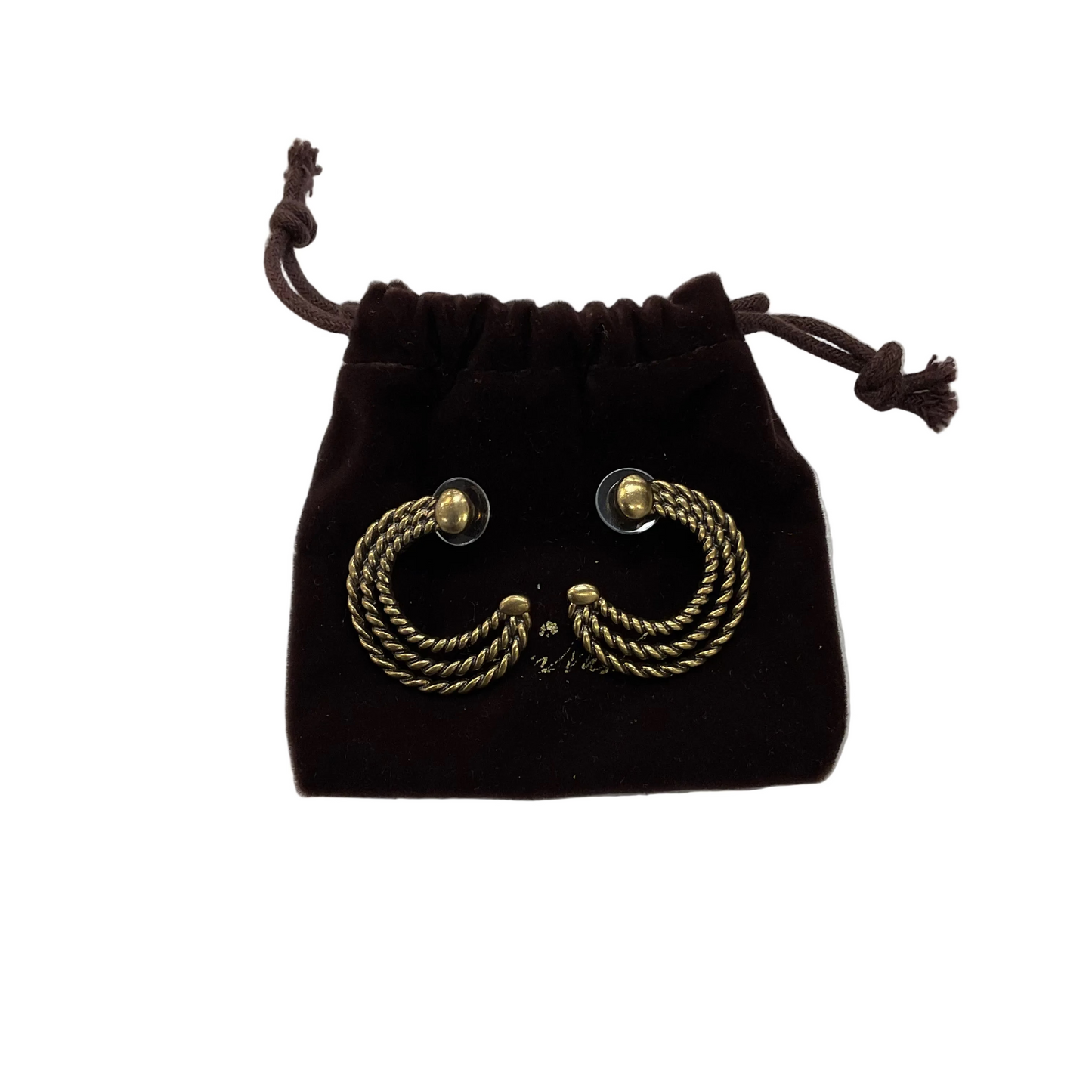 Earrings Designer By Patricia Nash In Gold
