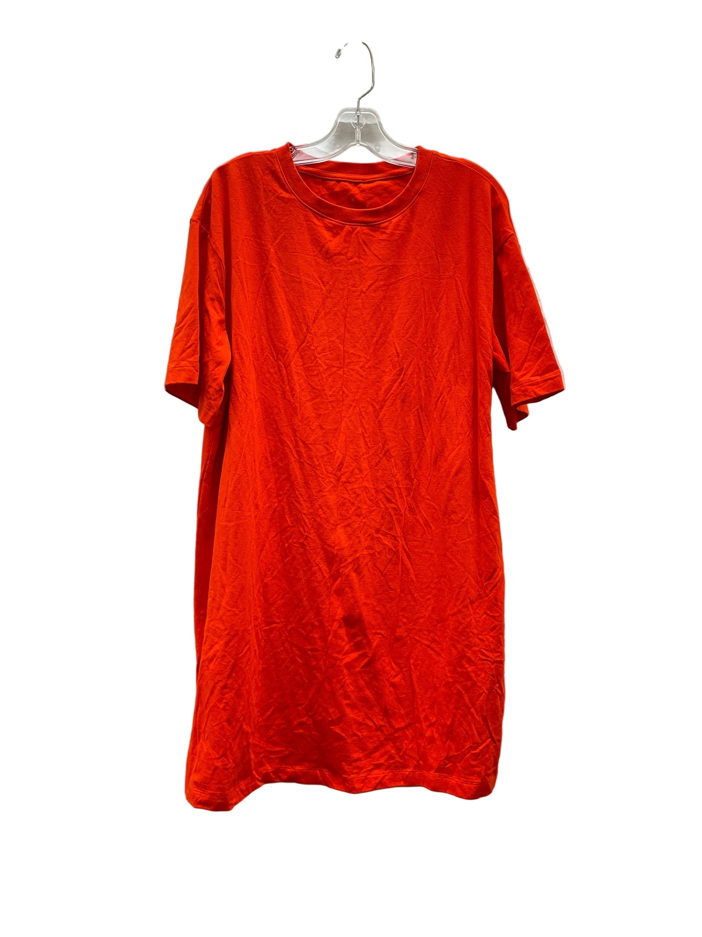 Dress Casual Midi By A New Day In Orange, Size:L
