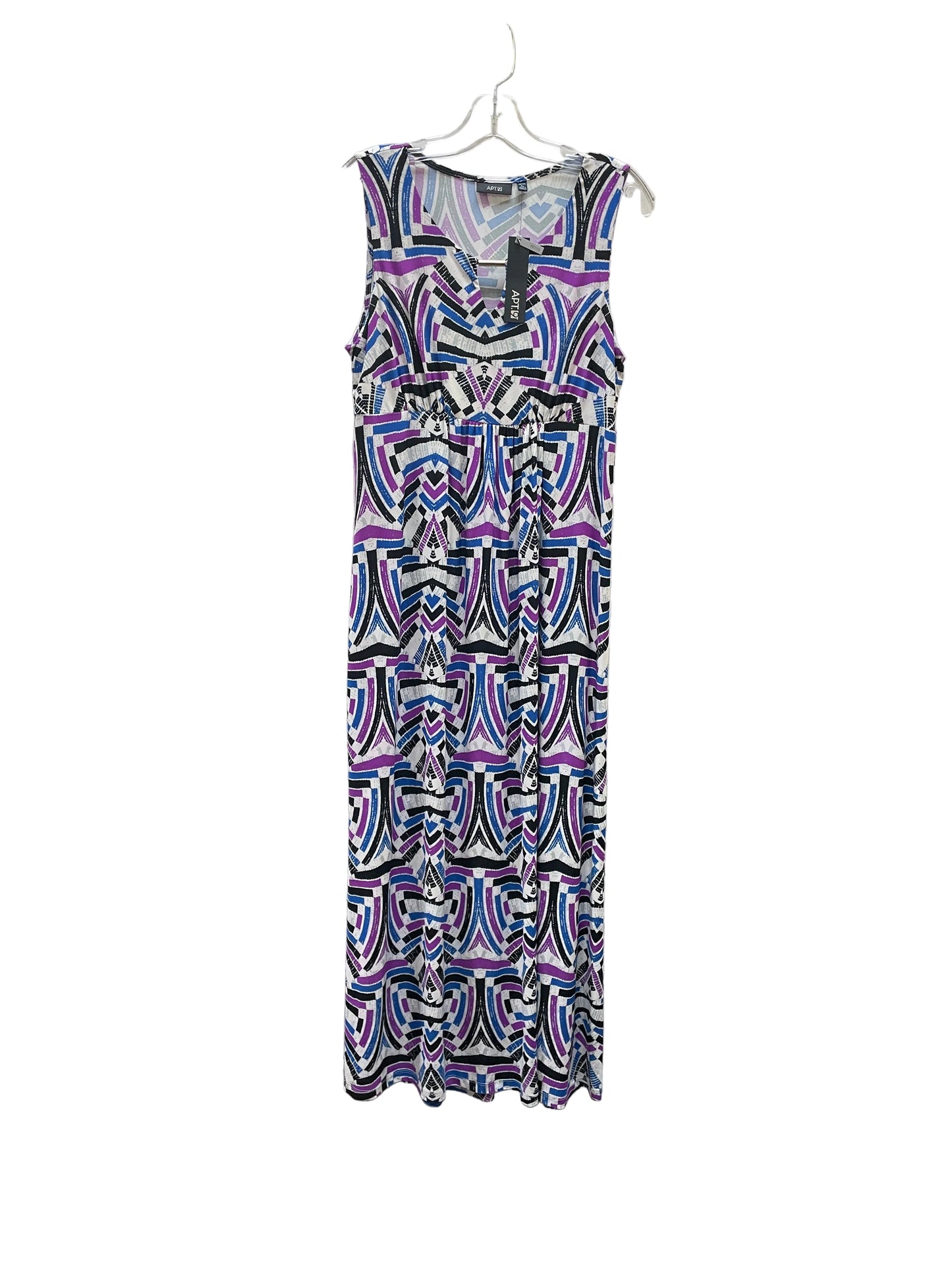 Dress Party Long By Apt 9 In Multi, Size:Lp
