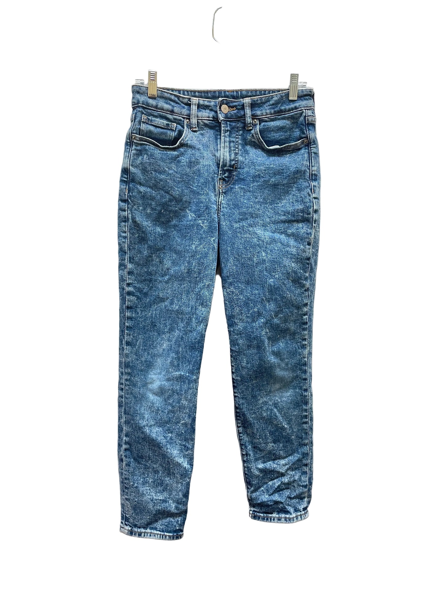 Jeans Straight By Old Navy In Blue Denim, Size:4