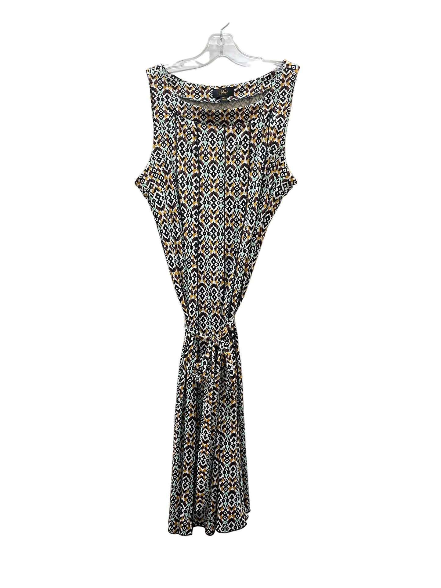 Dress Work By ILE NEWN YORK In Multi, Size:14