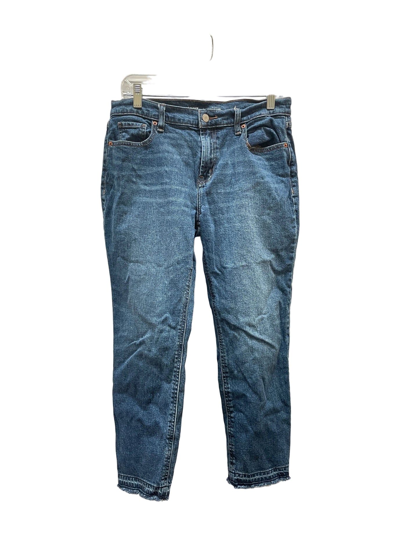 Jeans Boyfriend By Old Navy In Blue Denim, Size:6