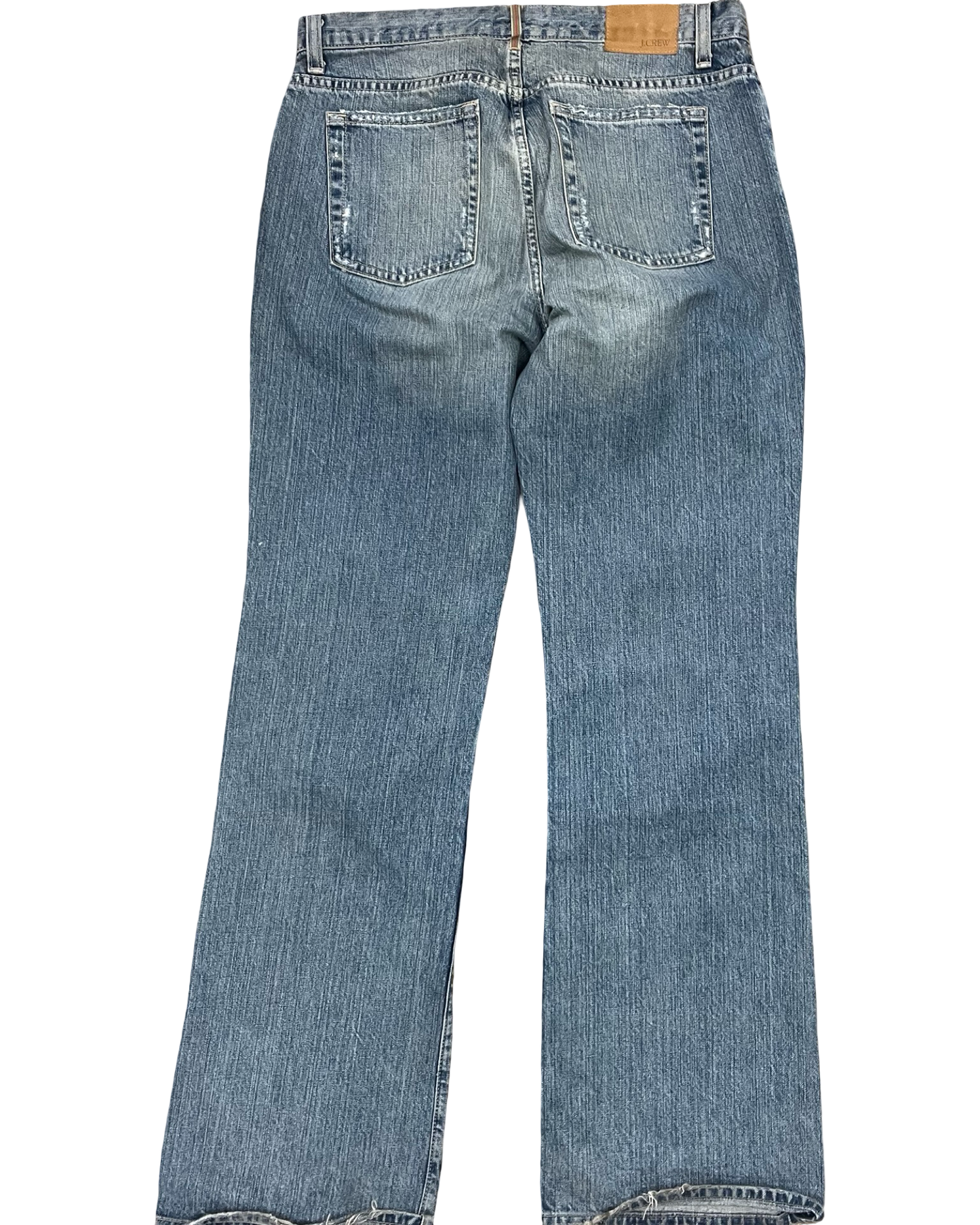 Jeans Boot Cut By J. Crew In Blue Denim, Size:6L