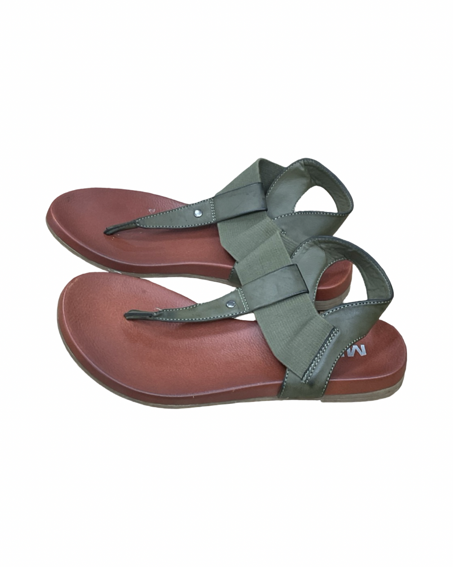 Sandals Flats By Mia In Green, Size:7