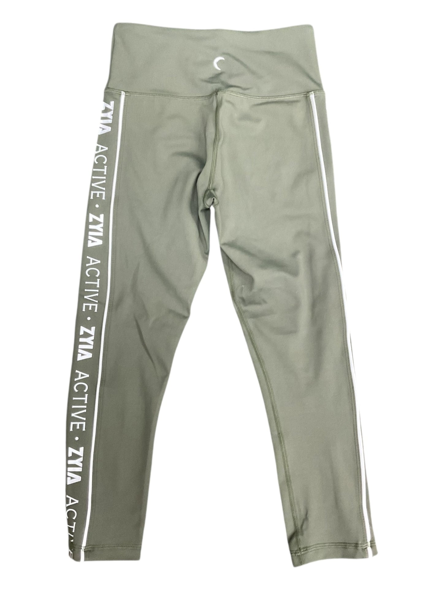 Athletic Capris By Zyia In Green, Size:Xs
