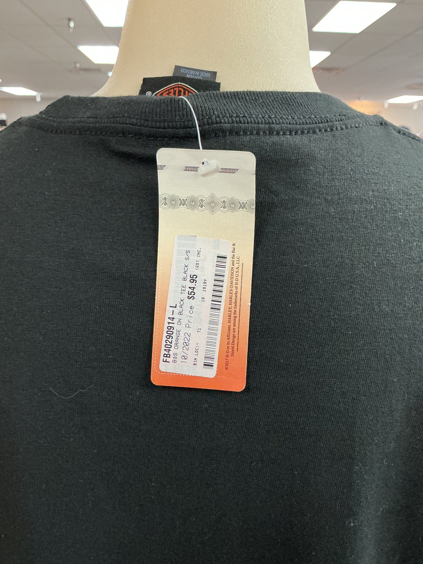 Top Ss By Harley Davidson In Black, Size:L