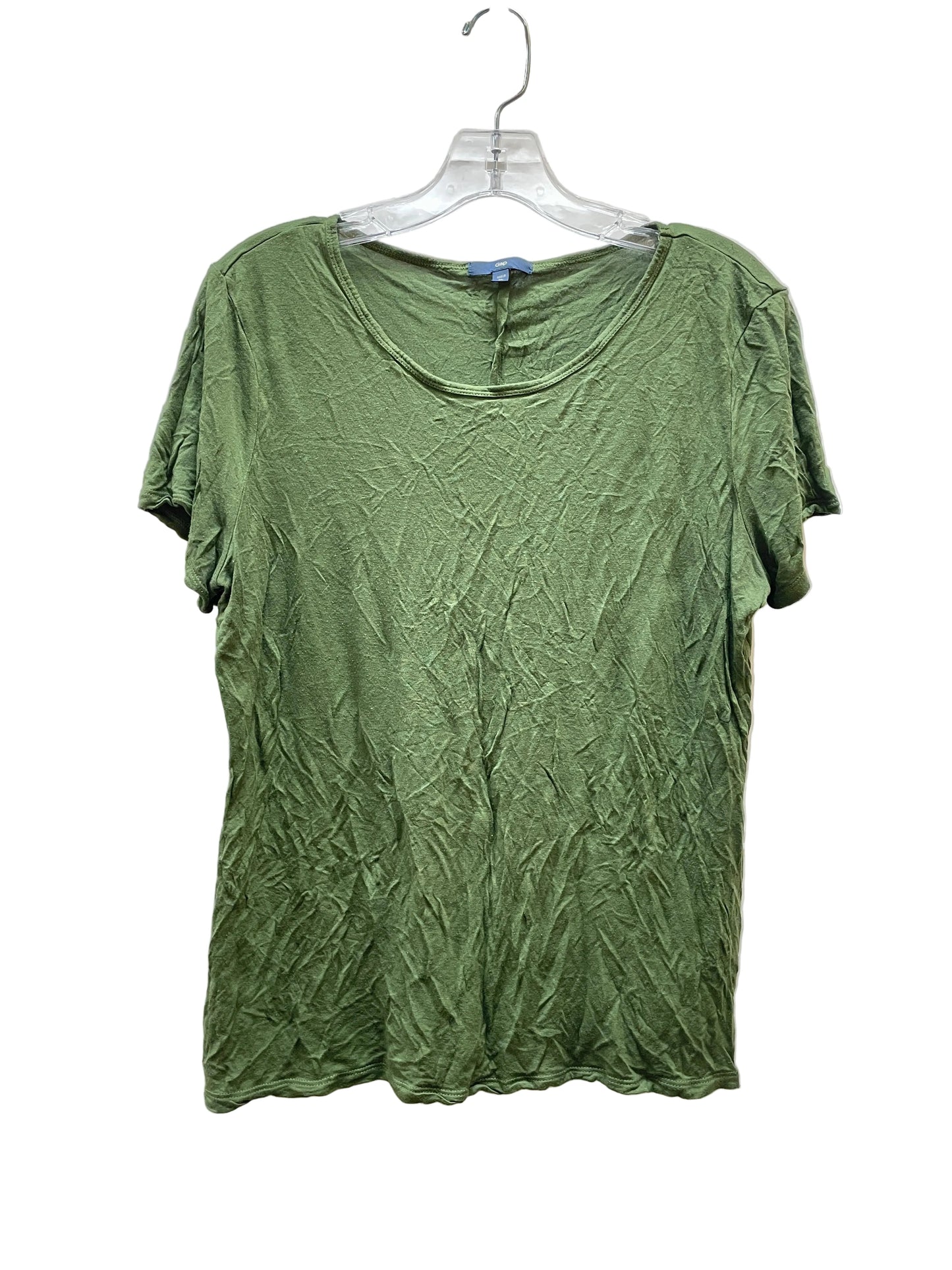 Top Ss Basic By Gap In Green, Size:Xl