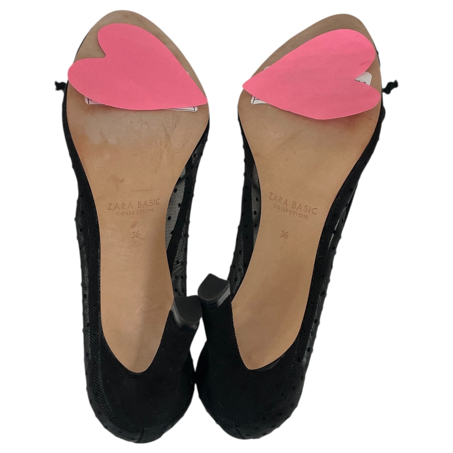 SHOES HEELS STILETTO by ZARA BASIC In BLACK, Size: 5.5