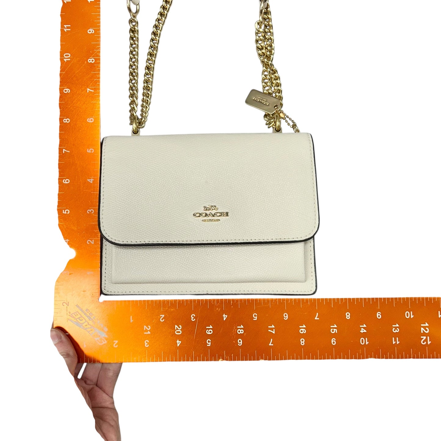 Crossbody Designer By Coach, Size: Small