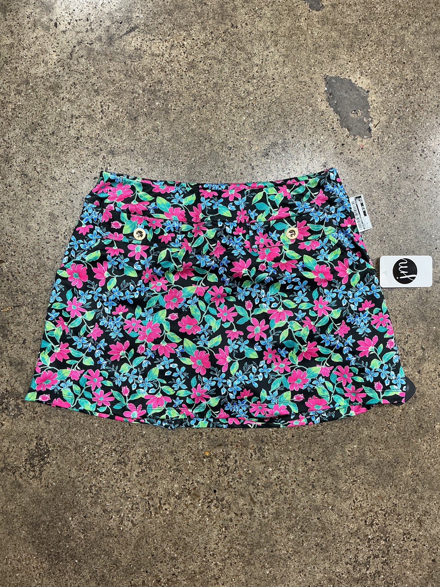 Skort By Dear Scarlett In Floral Print, Size:M