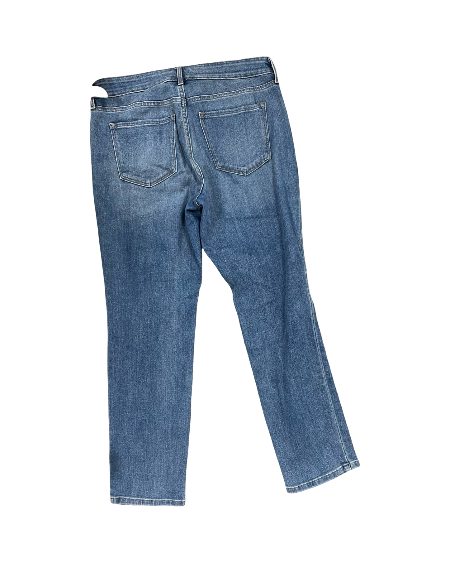 Jeans Straight By Old Navy In Blue Denim, Size:10