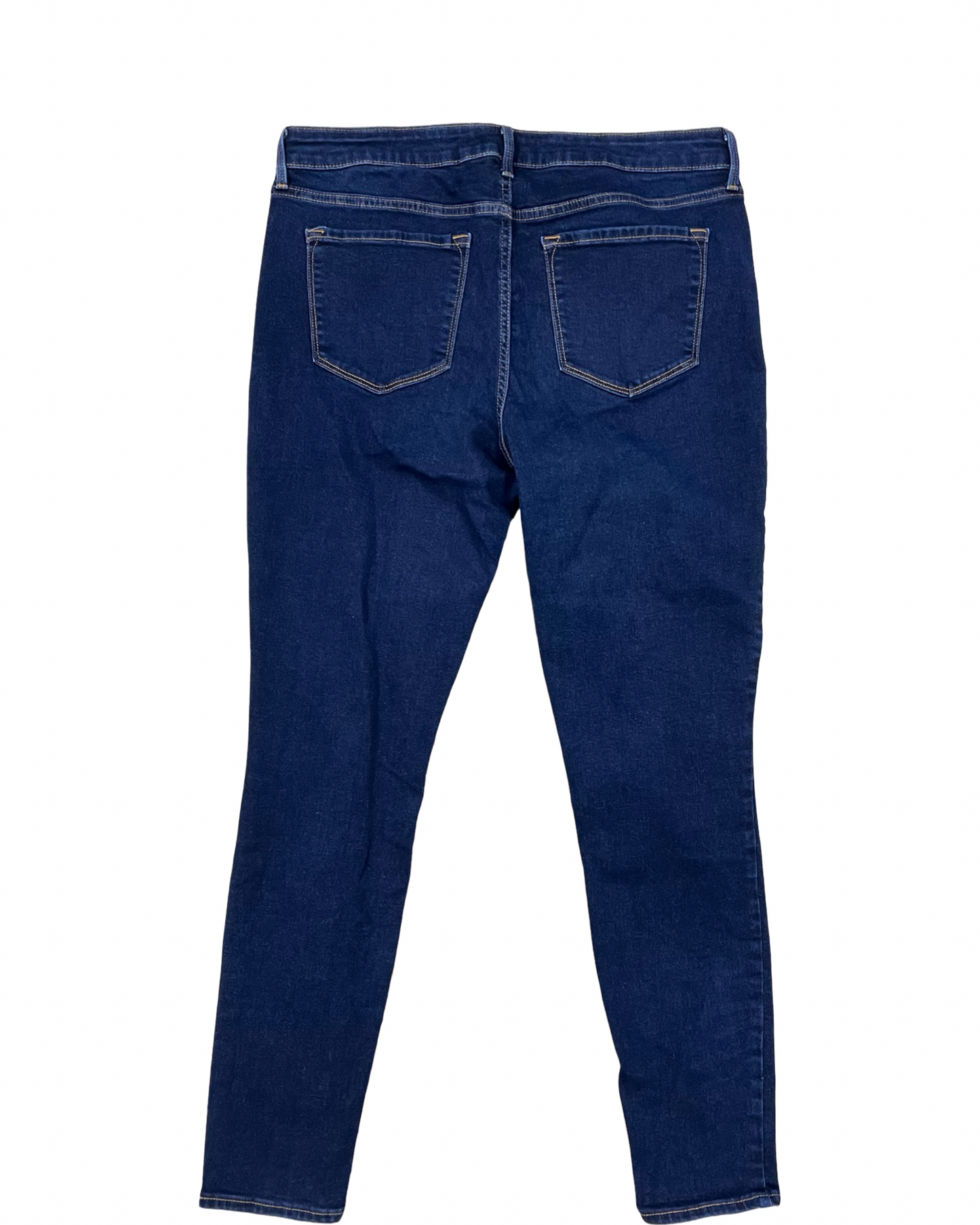 Jeans Skinny By Old Navy In Blue Denim, Size:14L
