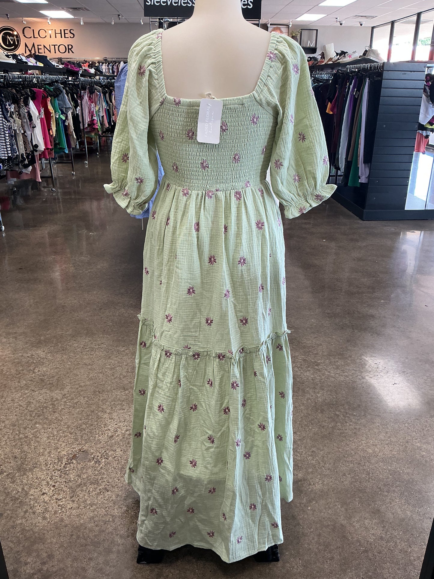 Dress Casual Maxi By Clothes Mentor In Green, Size:S