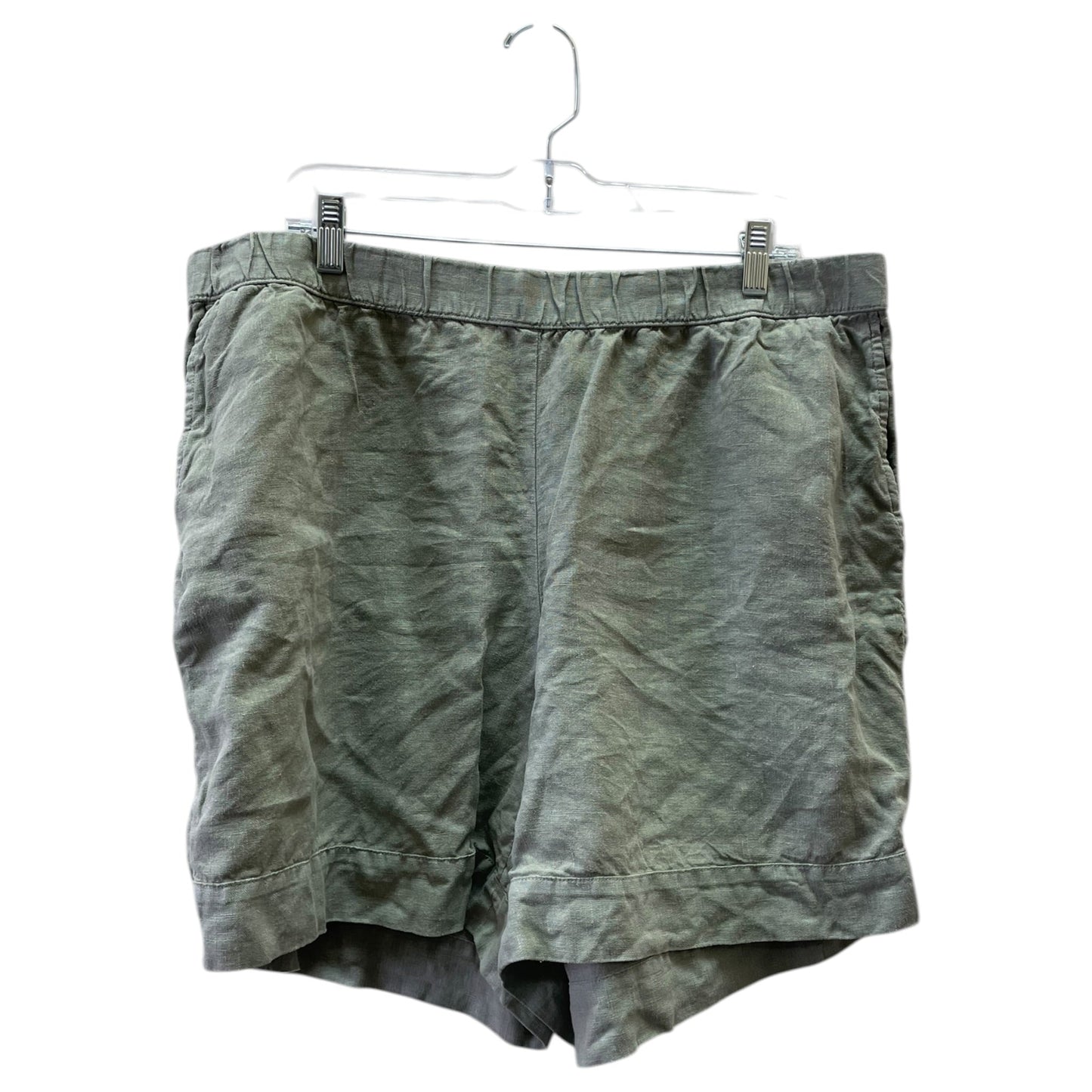 Shorts By Pure Jill In Green, Size:Xl