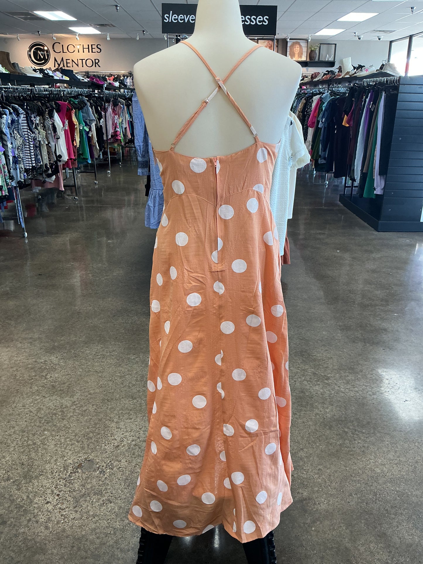Dress Casual Maxi By Petal & Pup In Orange, Size:6