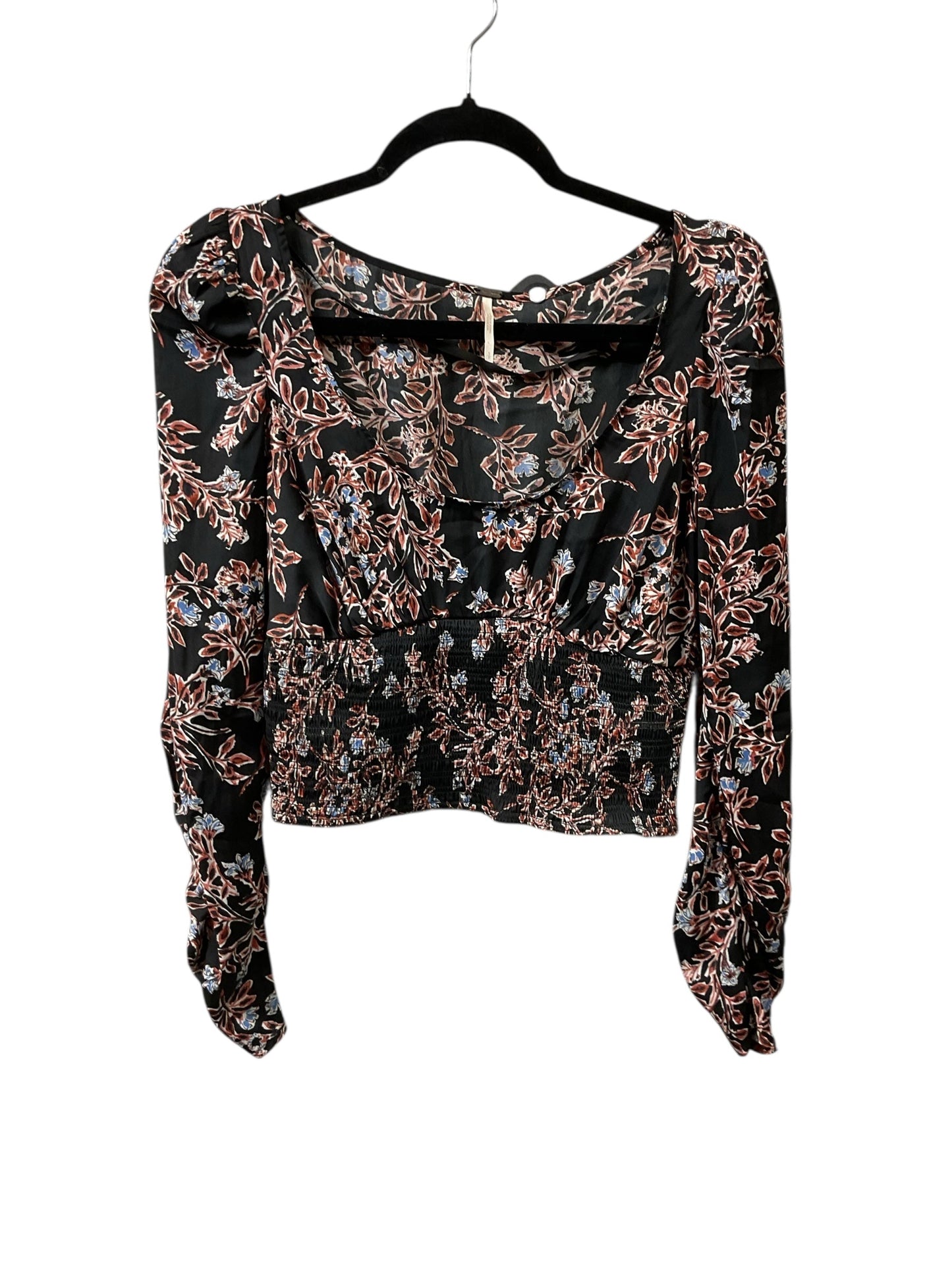 Top Ls By Free People In Black & Orange, Size:S