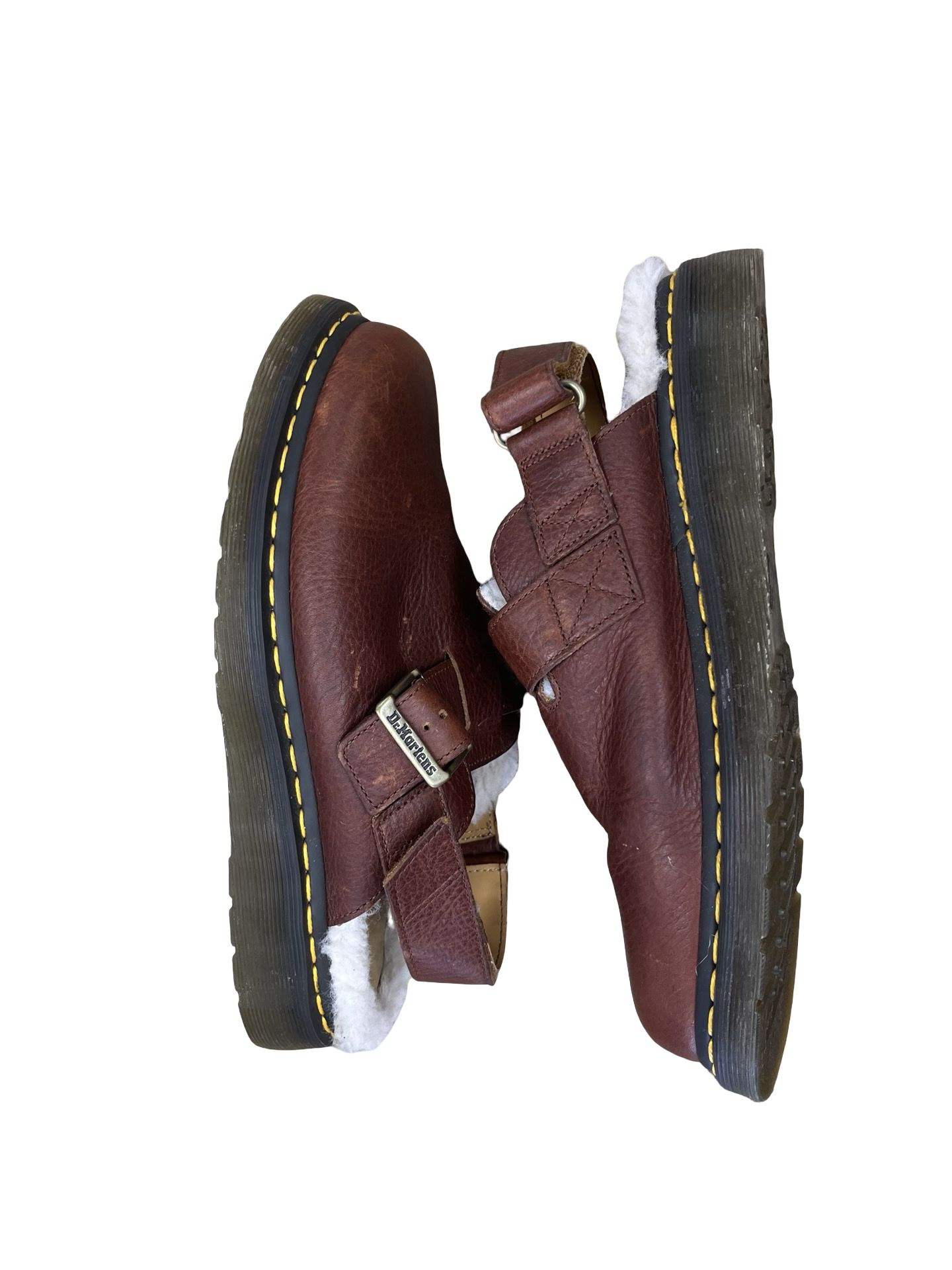 Shoes Flats By Dr Martens In Brown, Size:10