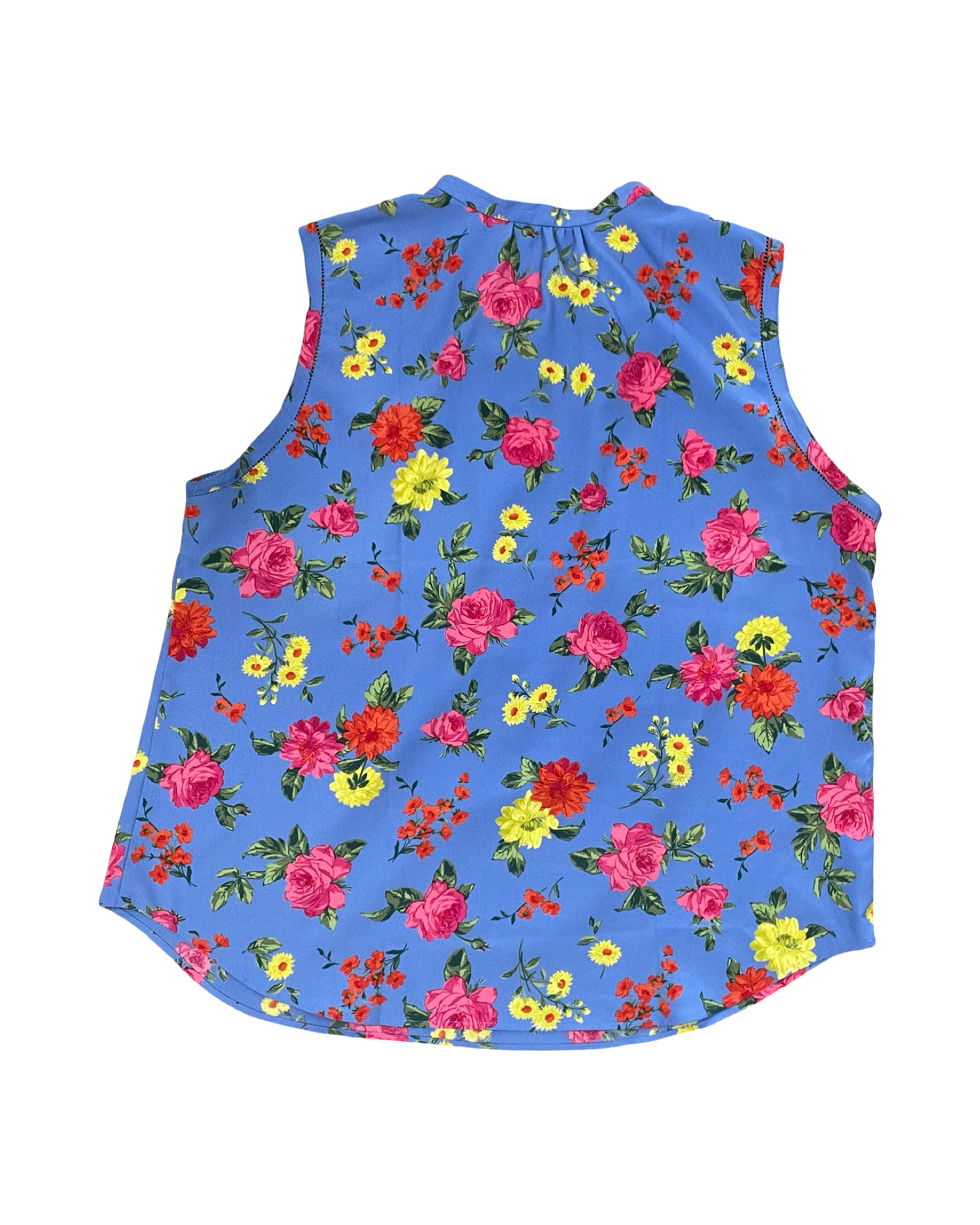 Top Sleeveless By Ann Taylor In Blue, Size:1X