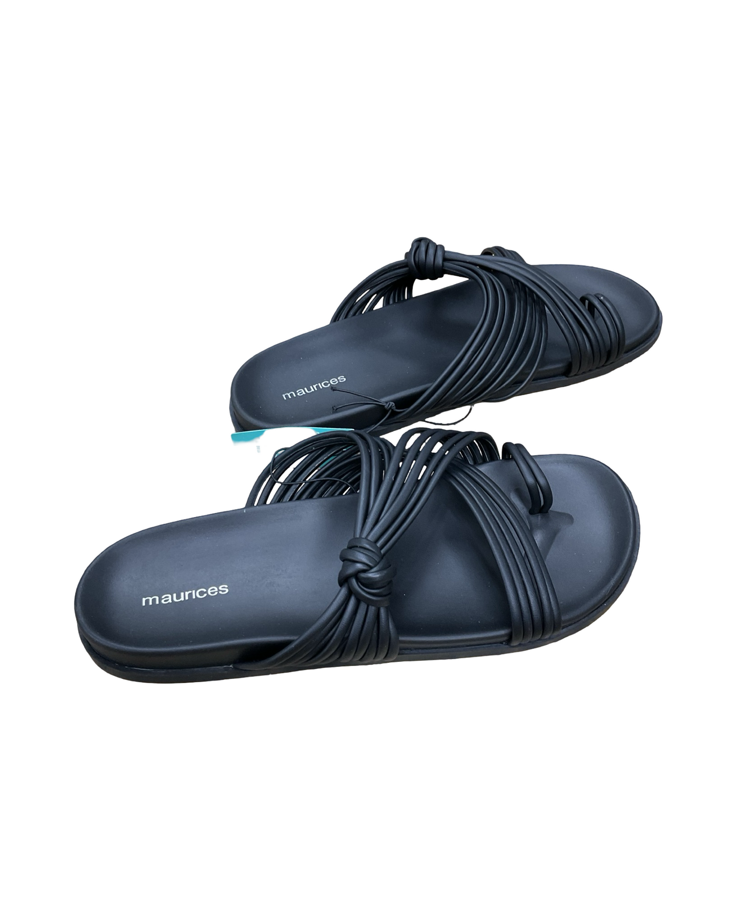 Sandals Flats By Maurices In Black, Size:10