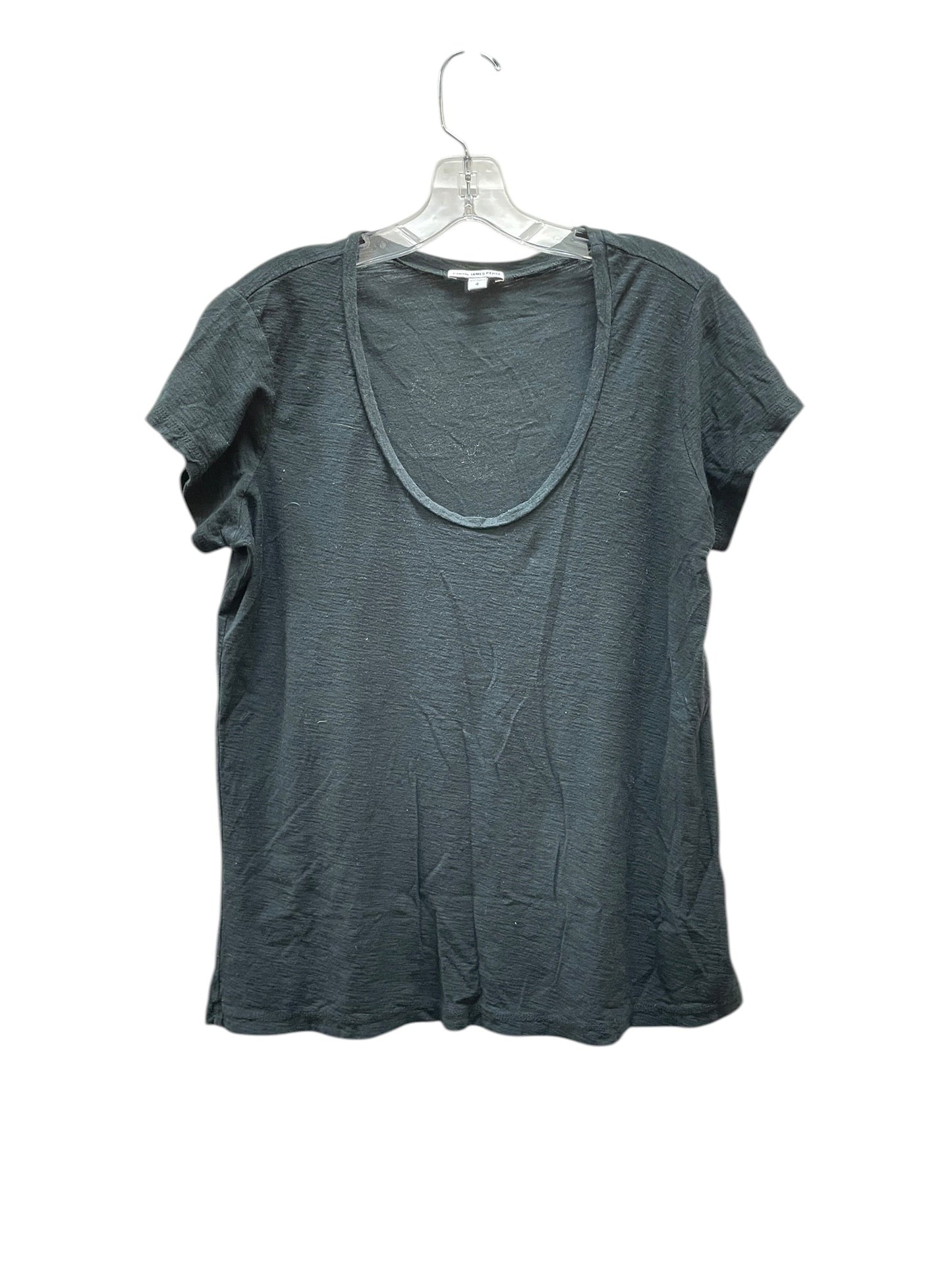 Top Ss Basic By James Perse In Black, Size:S