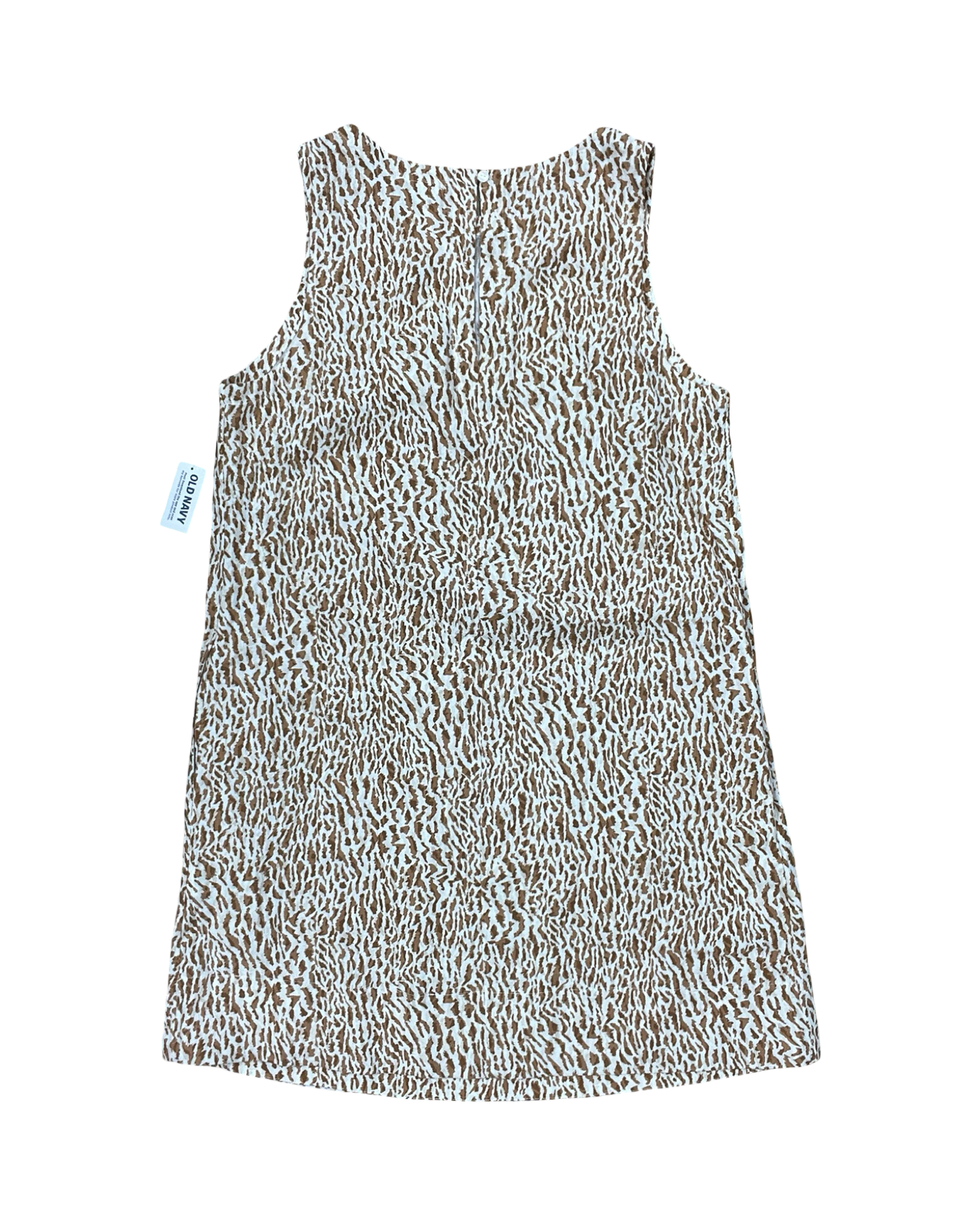 Dress Casual Midi By Old Navy In Animal Print, Size:M