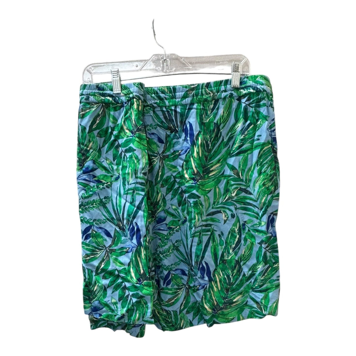 Shorts By J. Jill In Blue & Green, Size:3X