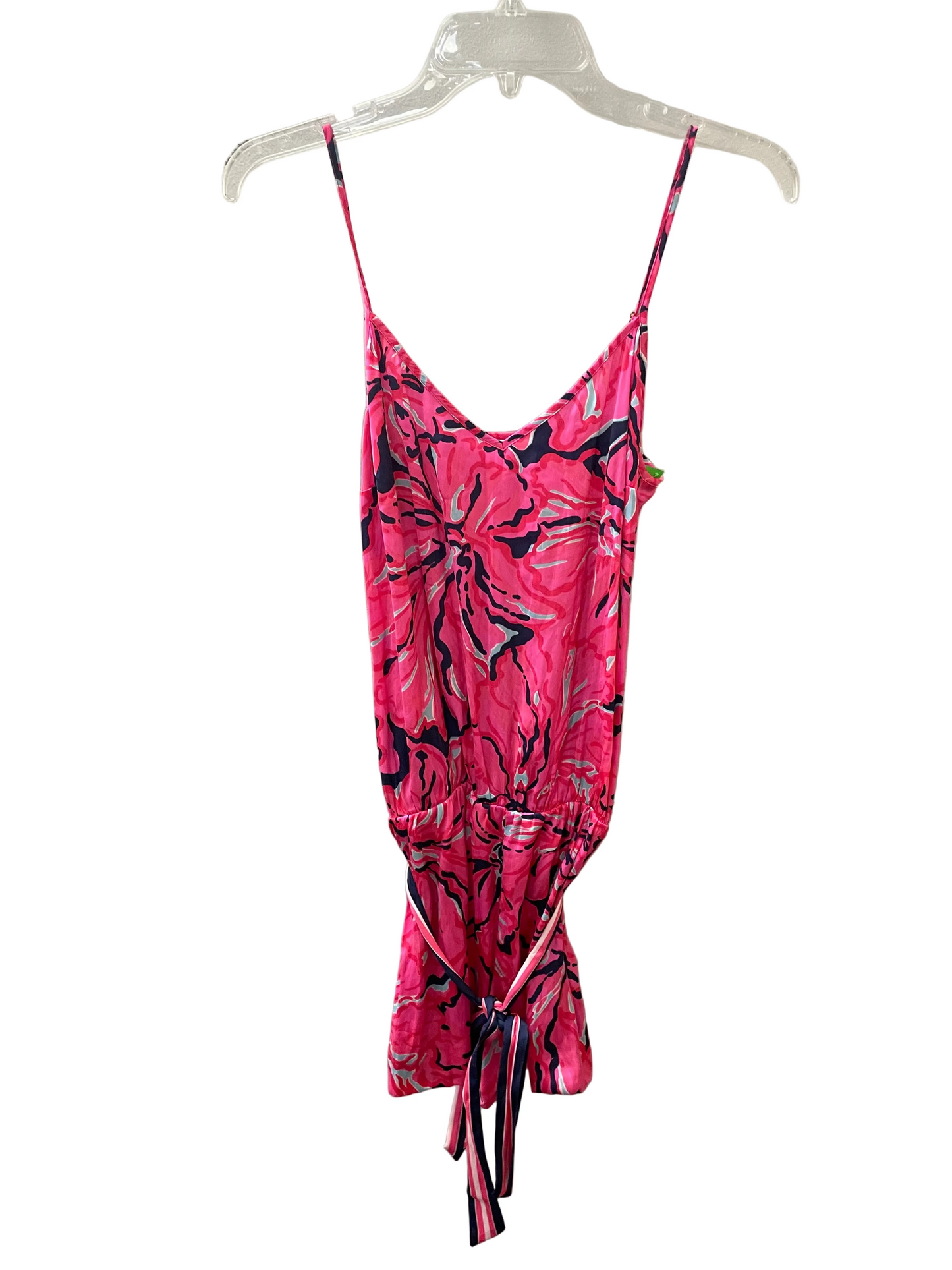 Romper Designer By Lilly Pulitzer In Pink, Size:S