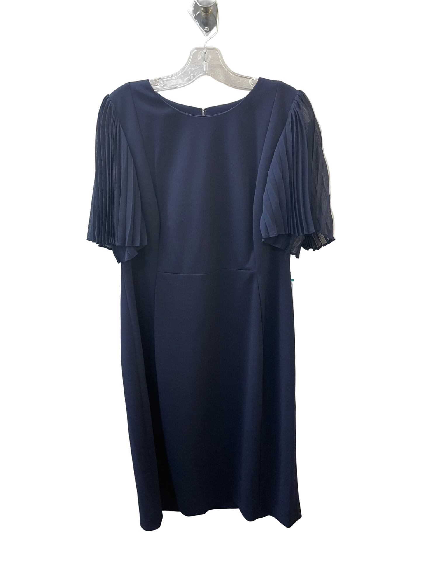 Dress Work By Calvin Klein In Blue, Size:16
