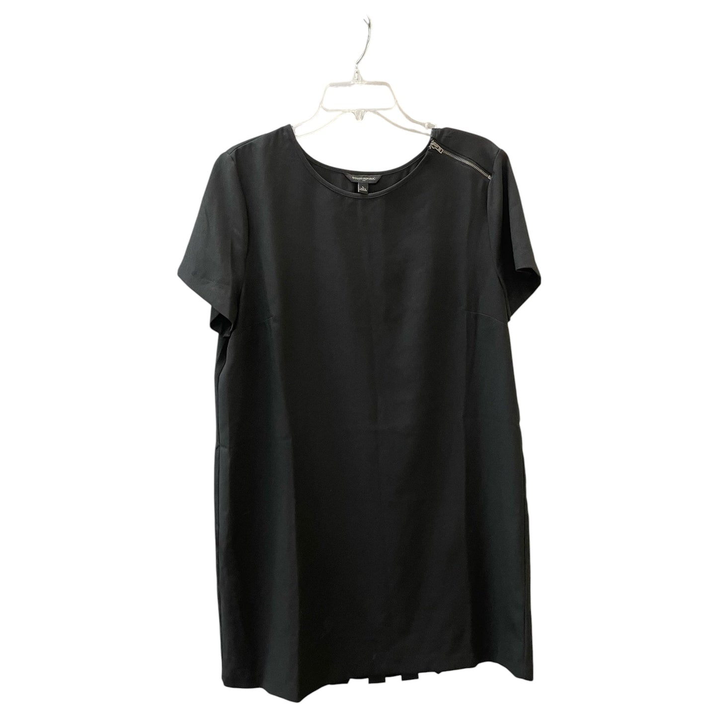 Dress Casual Midi By Banana Republic In Black, Size:L
