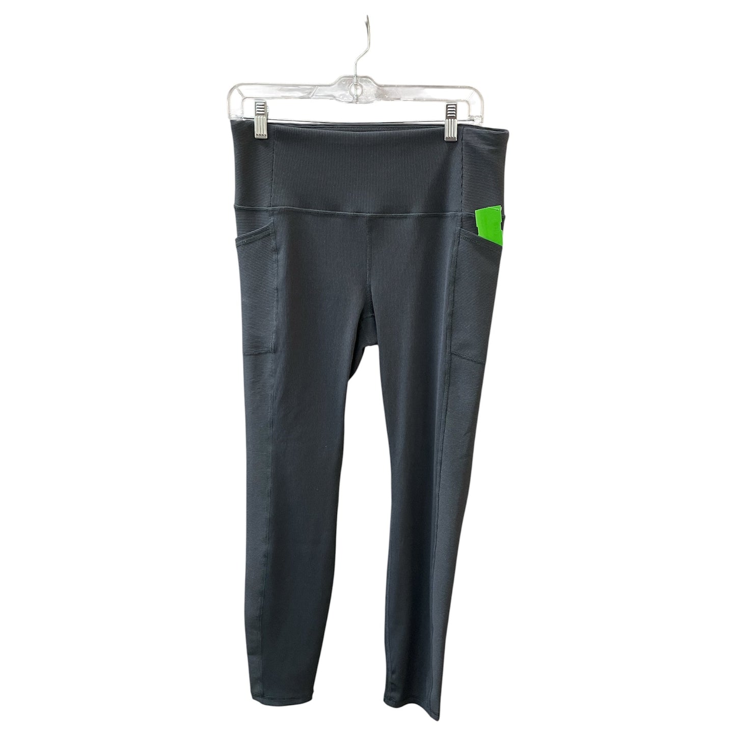 Athletic Leggings By Rbx In Grey, Size:L